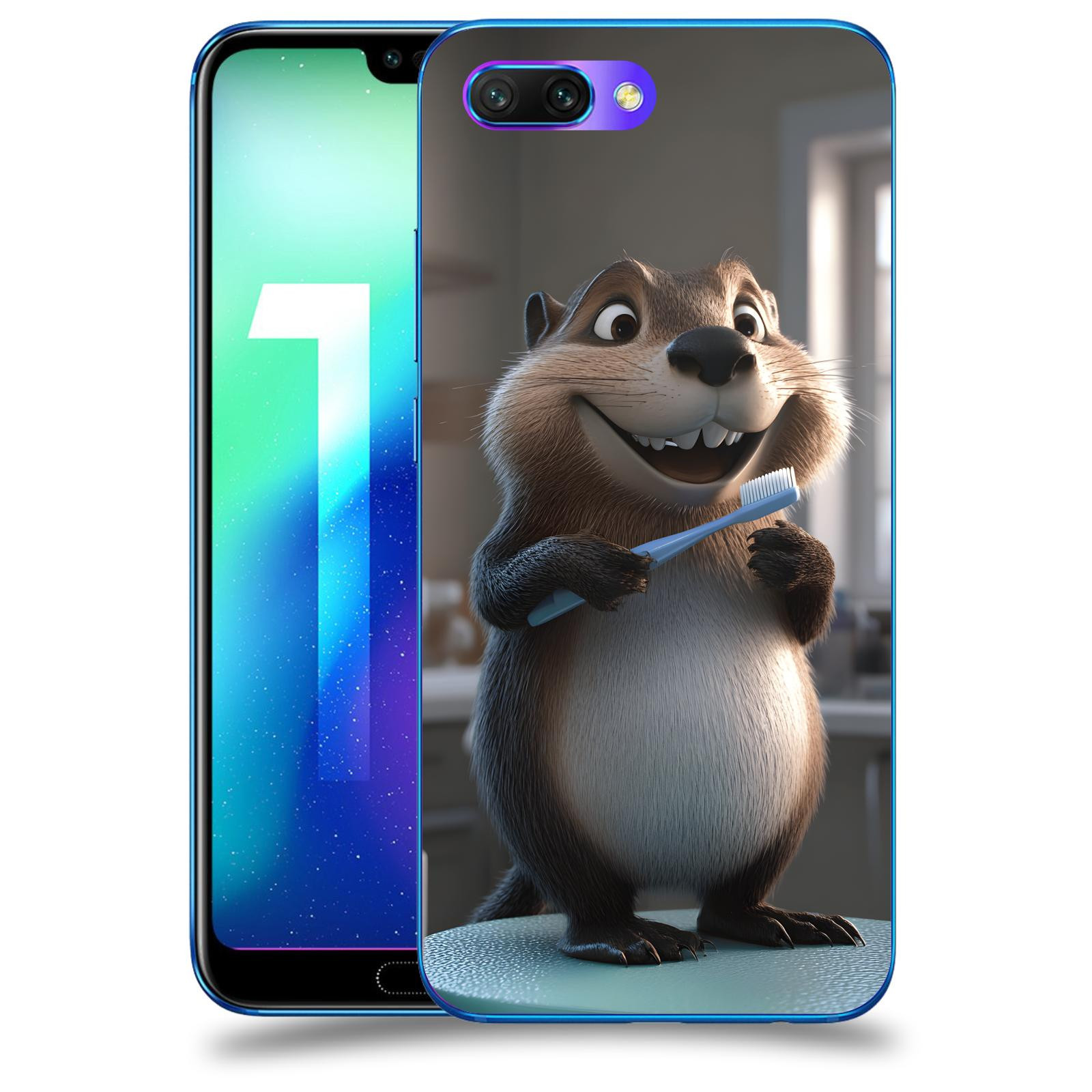 ACOVER Kryt na mobil Honor 10 - Bobr zubař