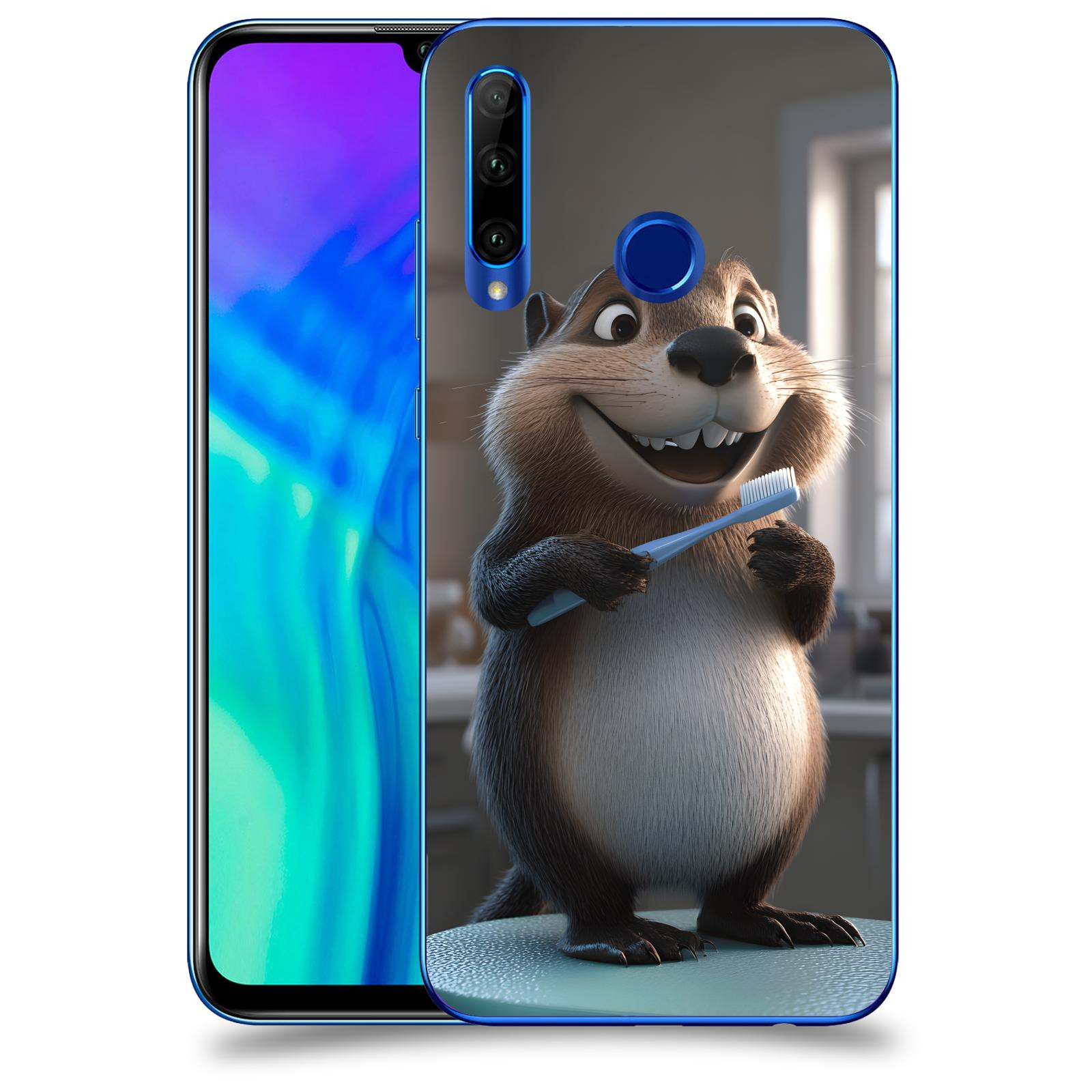 ACOVER Kryt na mobil Honor 20 Lite - Bobr zubař