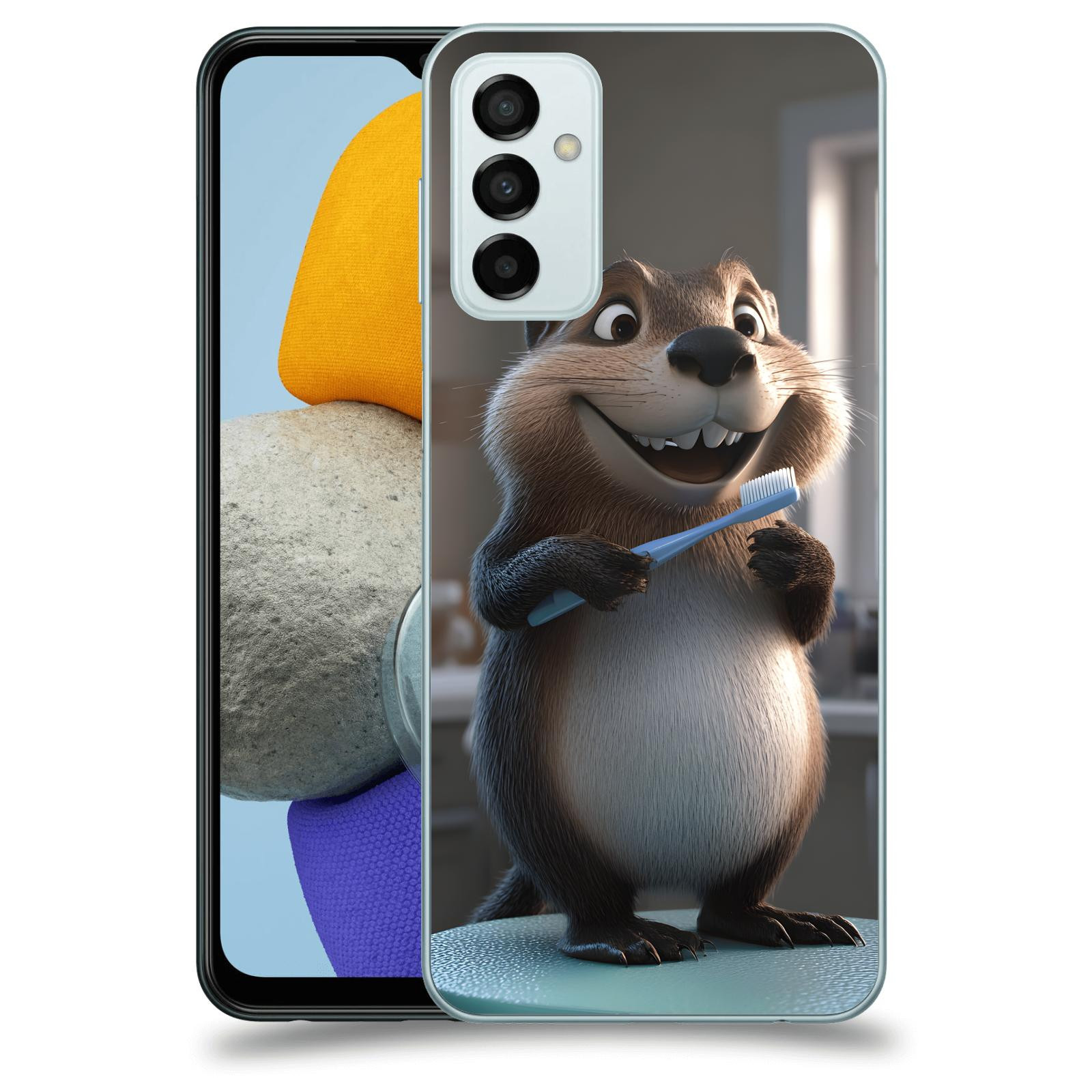 ACOVER Kryt na mobil Samsung Galaxy M23 5G - Bobr zubař