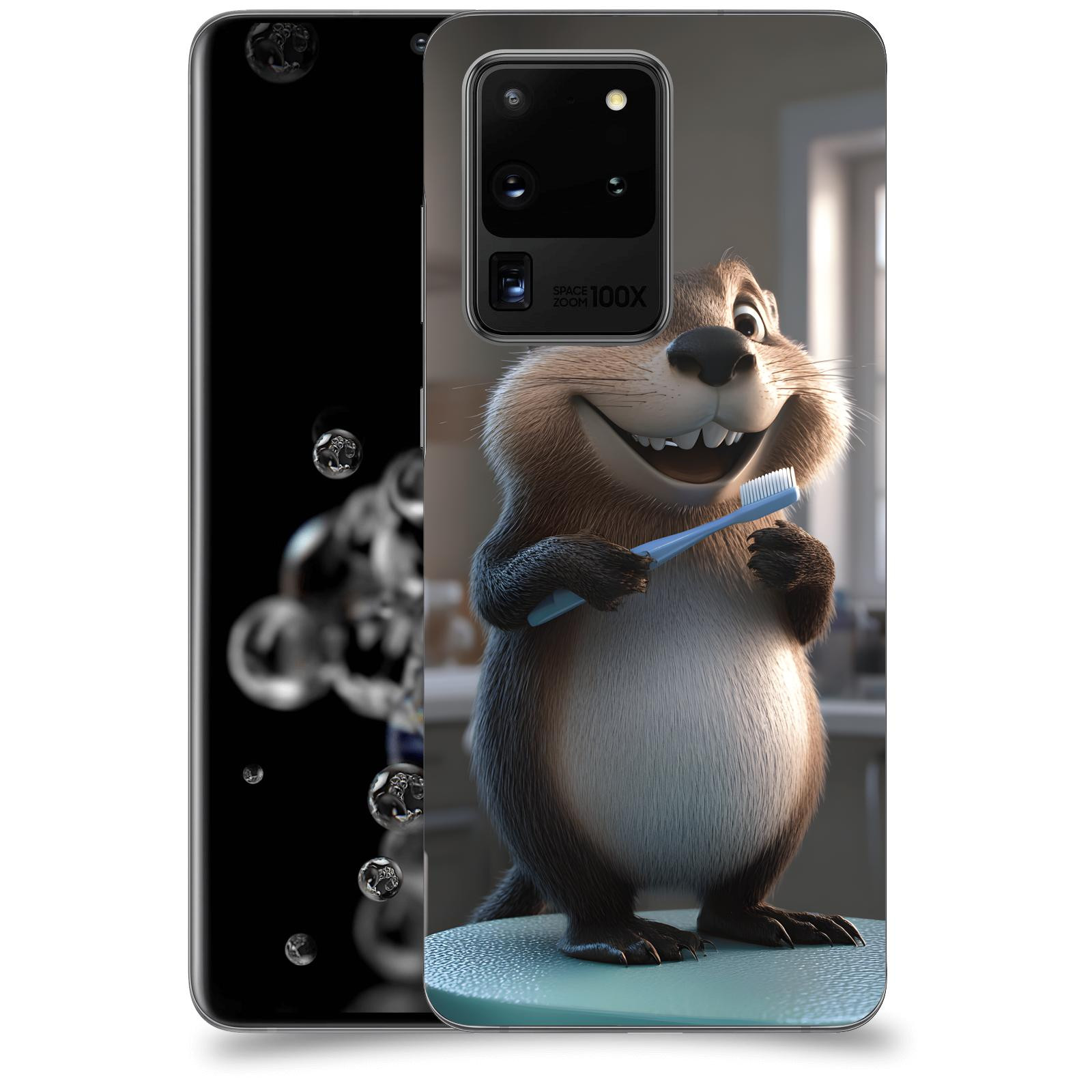 ACOVER Kryt na mobil Samsung Galaxy S20 Ultra 5G G988F - Bobr zubař