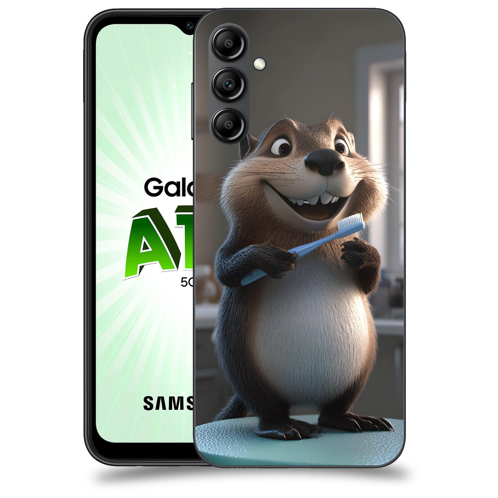 ACOVER Kryt na mobil Samsung Galaxy A14 5G - Bobr zubař