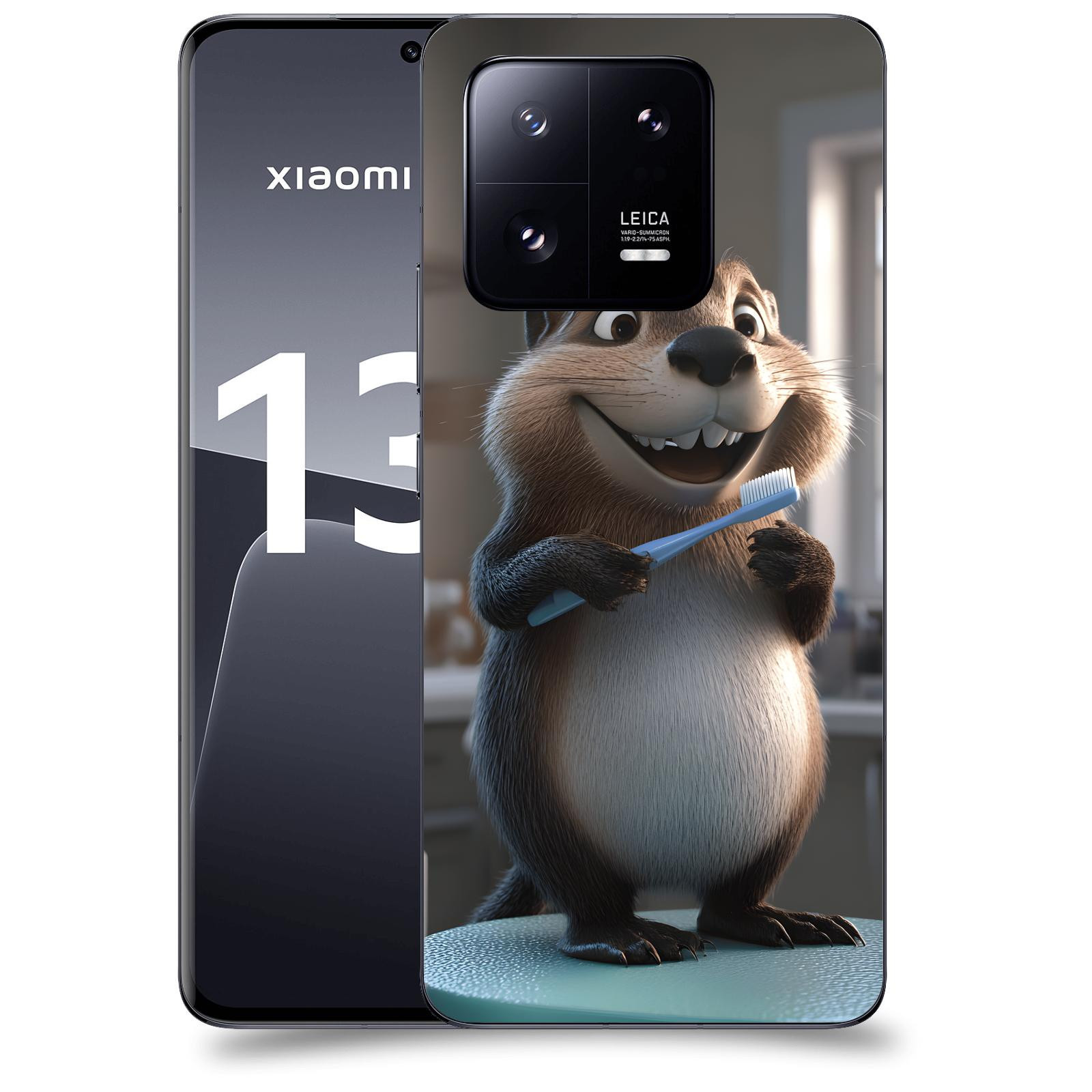 ACOVER Kryt na mobil Xiaomi 13 Pro - Bobr zubař