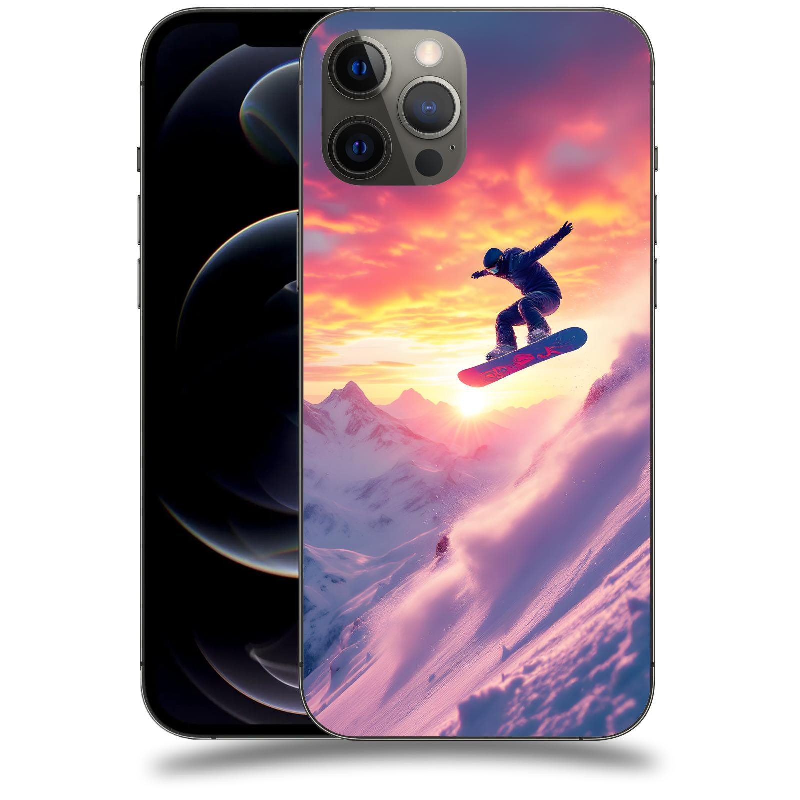 ACOVER Kryt na mobil Apple iPhone 12 Pro Max - Snowboard