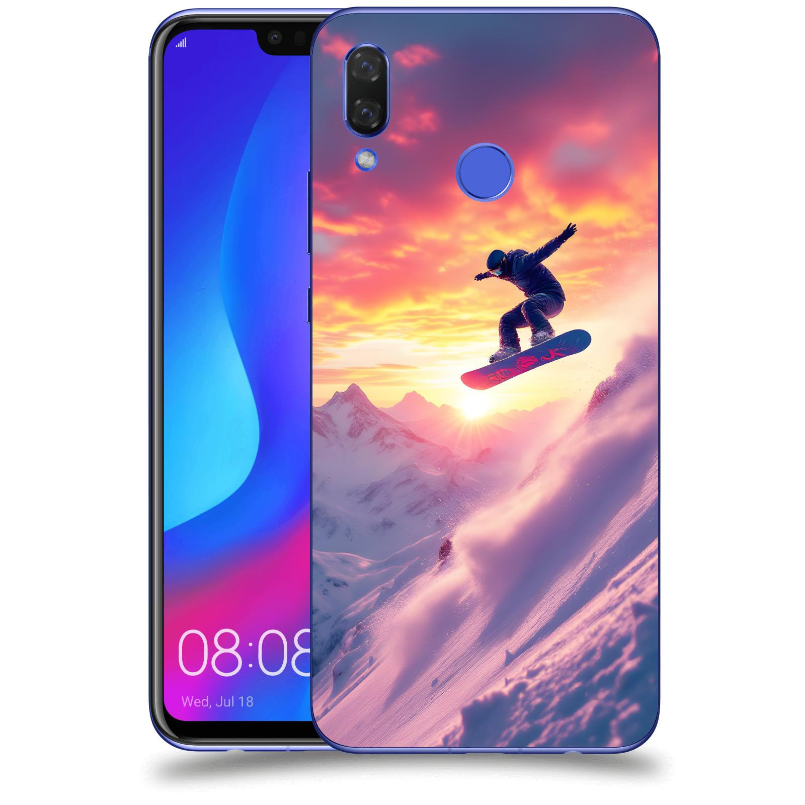 ACOVER Kryt na mobil Huawei Nova 3i - Snowboard