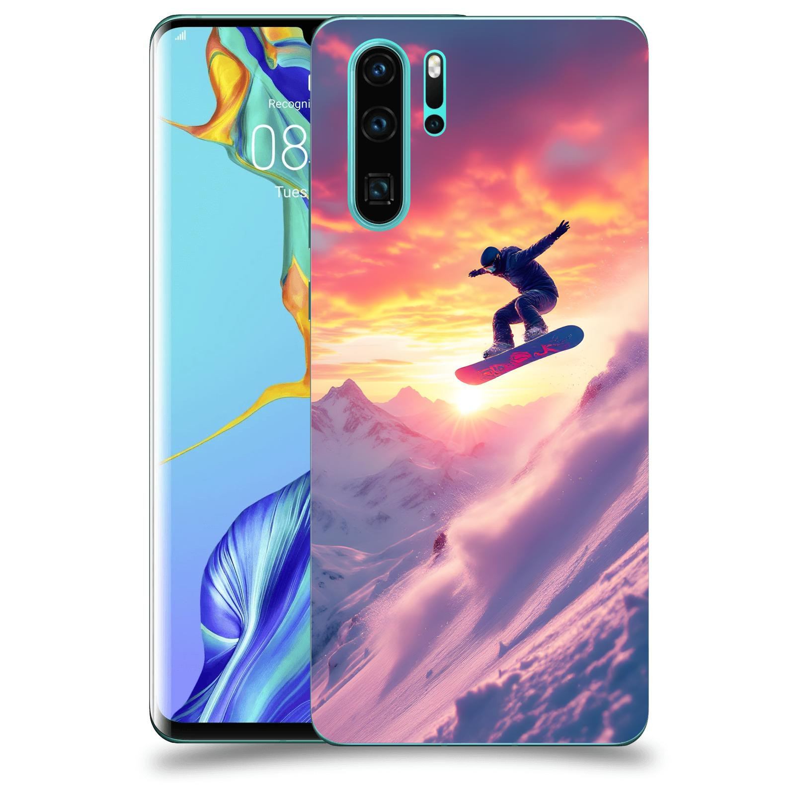 ACOVER Kryt na mobil Huawei P30 Pro - Snowboard