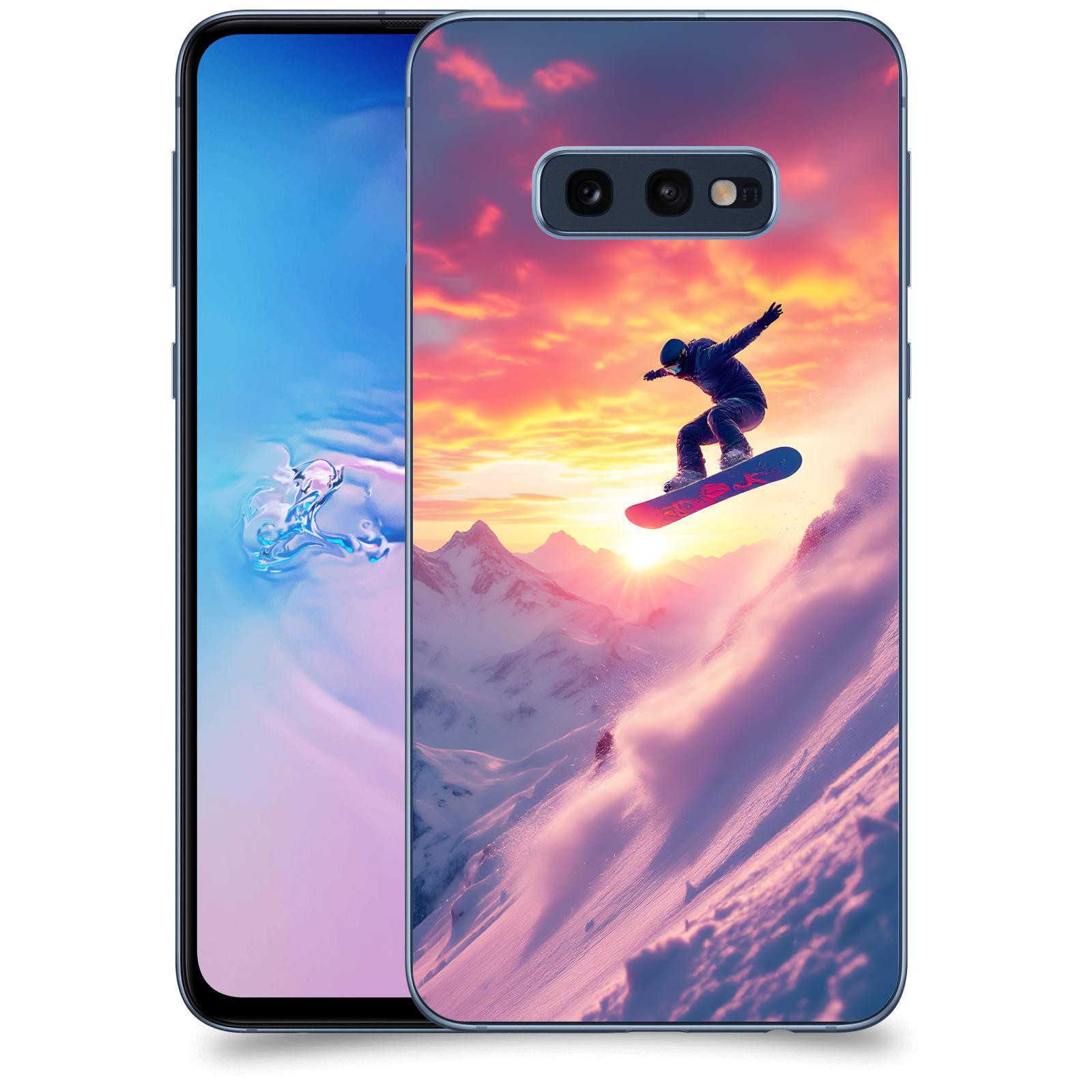 ACOVER Kryt na mobil Samsung Galaxy S10e G970 - Snowboard