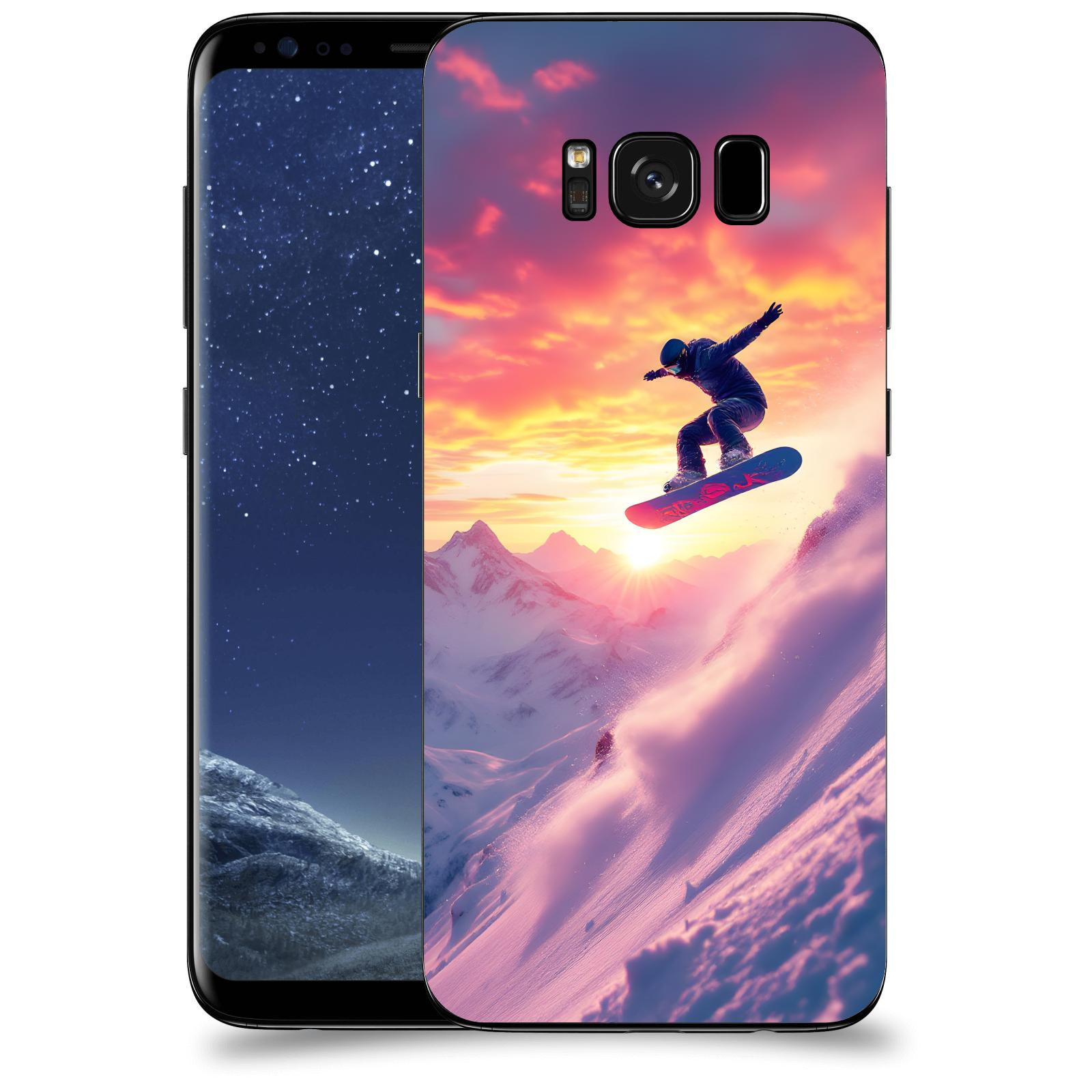 ACOVER Kryt na mobil Samsung Galaxy S8 G950F - Snowboard