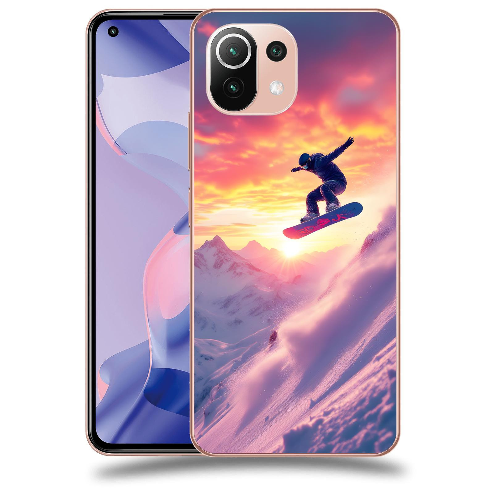 ACOVER Kryt na mobil Xiaomi 11 Lite 5G NE - Snowboard