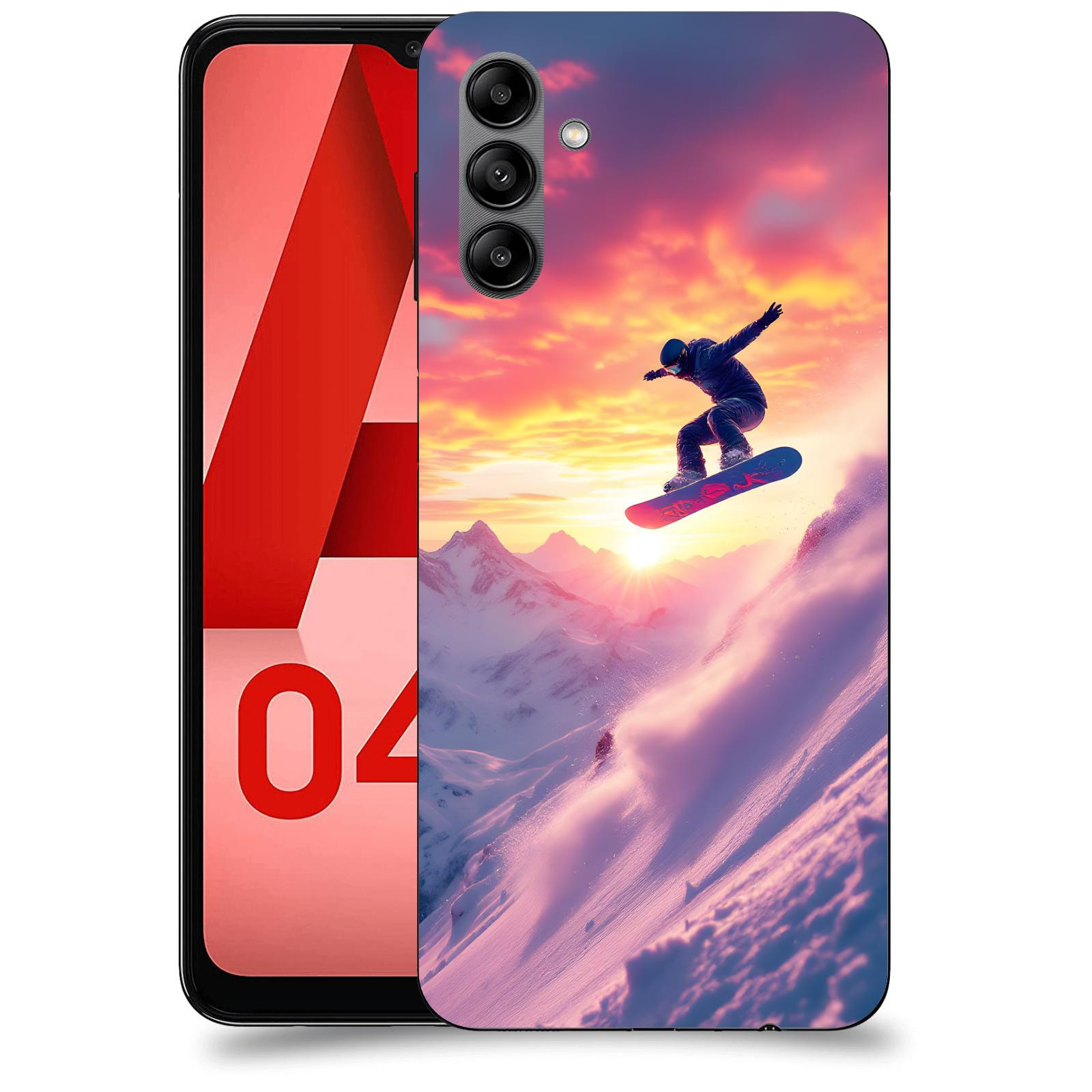 ACOVER Kryt na mobil Samsung Galaxy A04s - Snowboard
