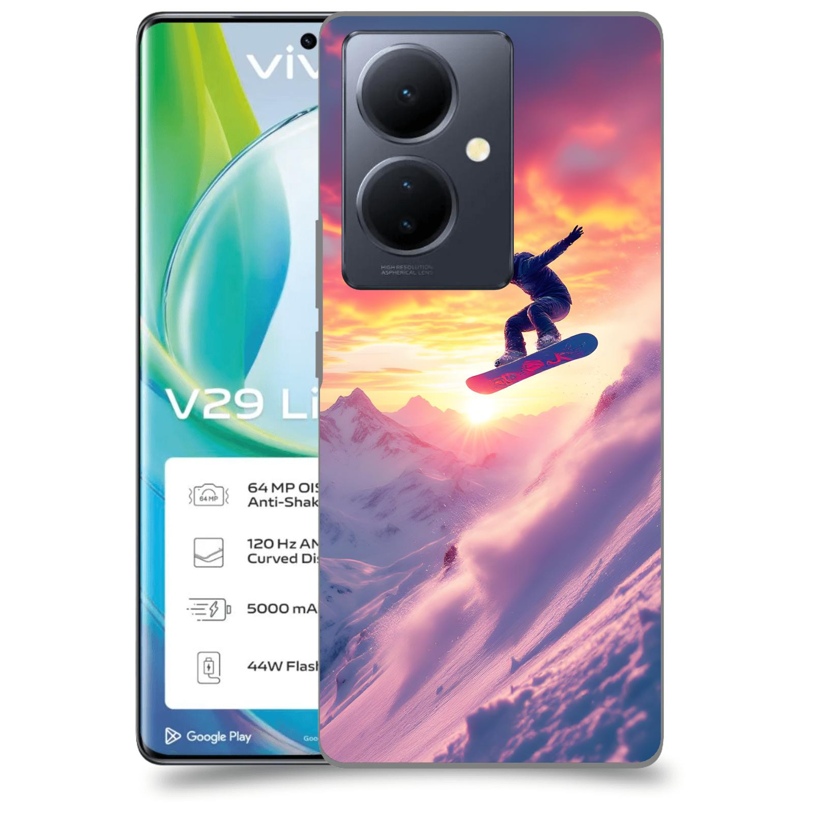 ACOVER Kryt na mobil VIVO V29 Lite 5G - Snowboard
