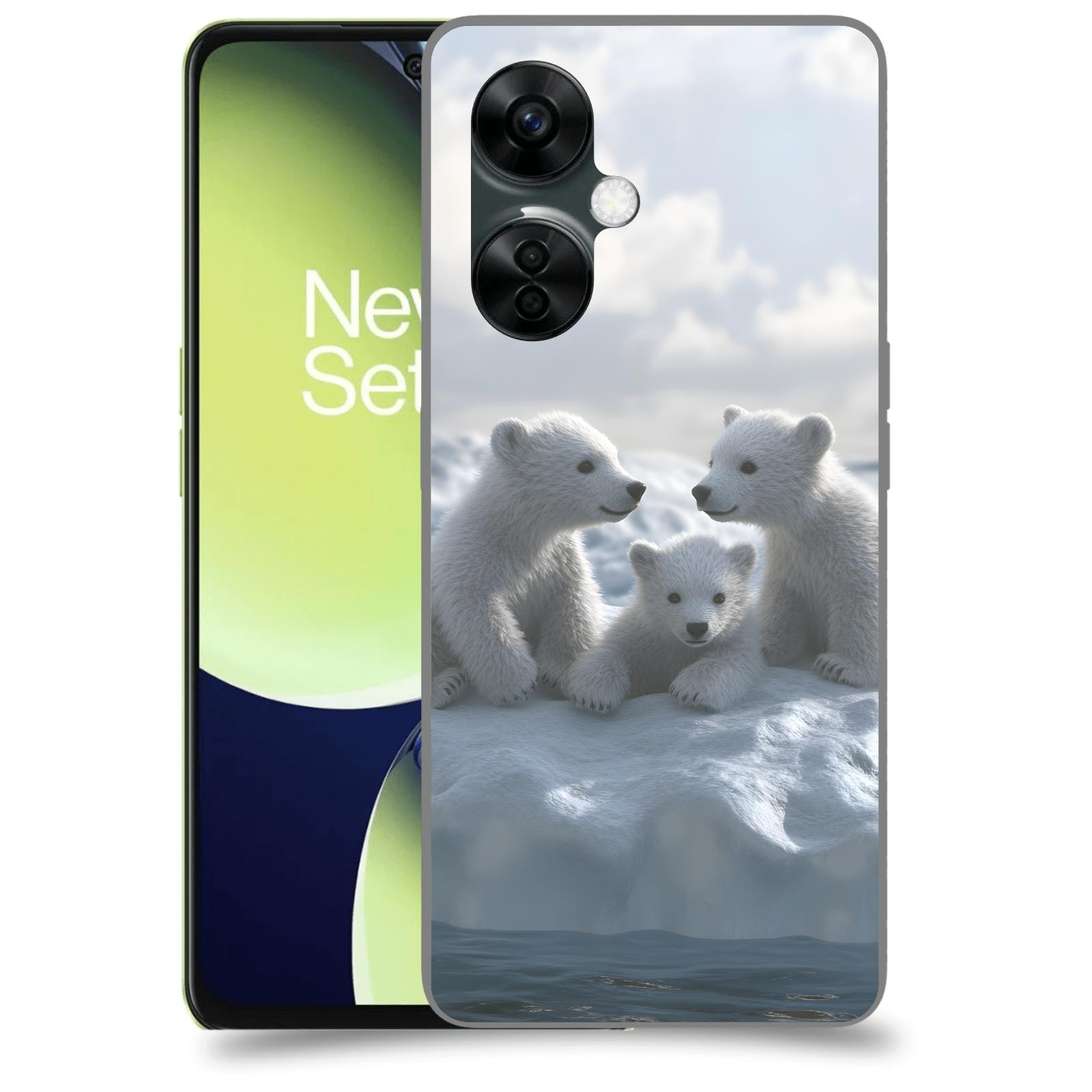 ACOVER Kryt na mobil OnePlus Nord CE 3 Lite 5G - Medvíďata