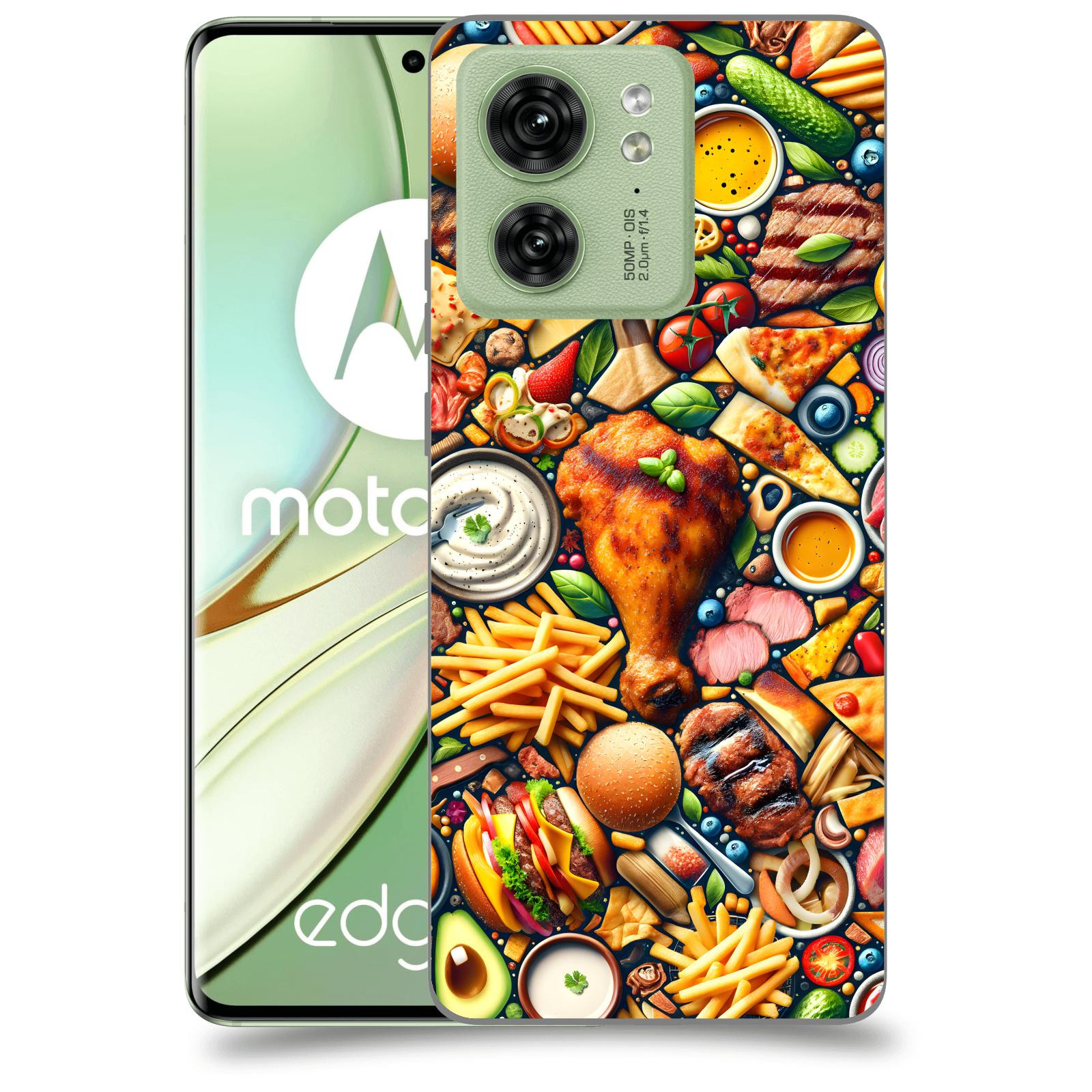 ACOVER Kryt na mobil Motorola EDGE 40 5G - Dinner