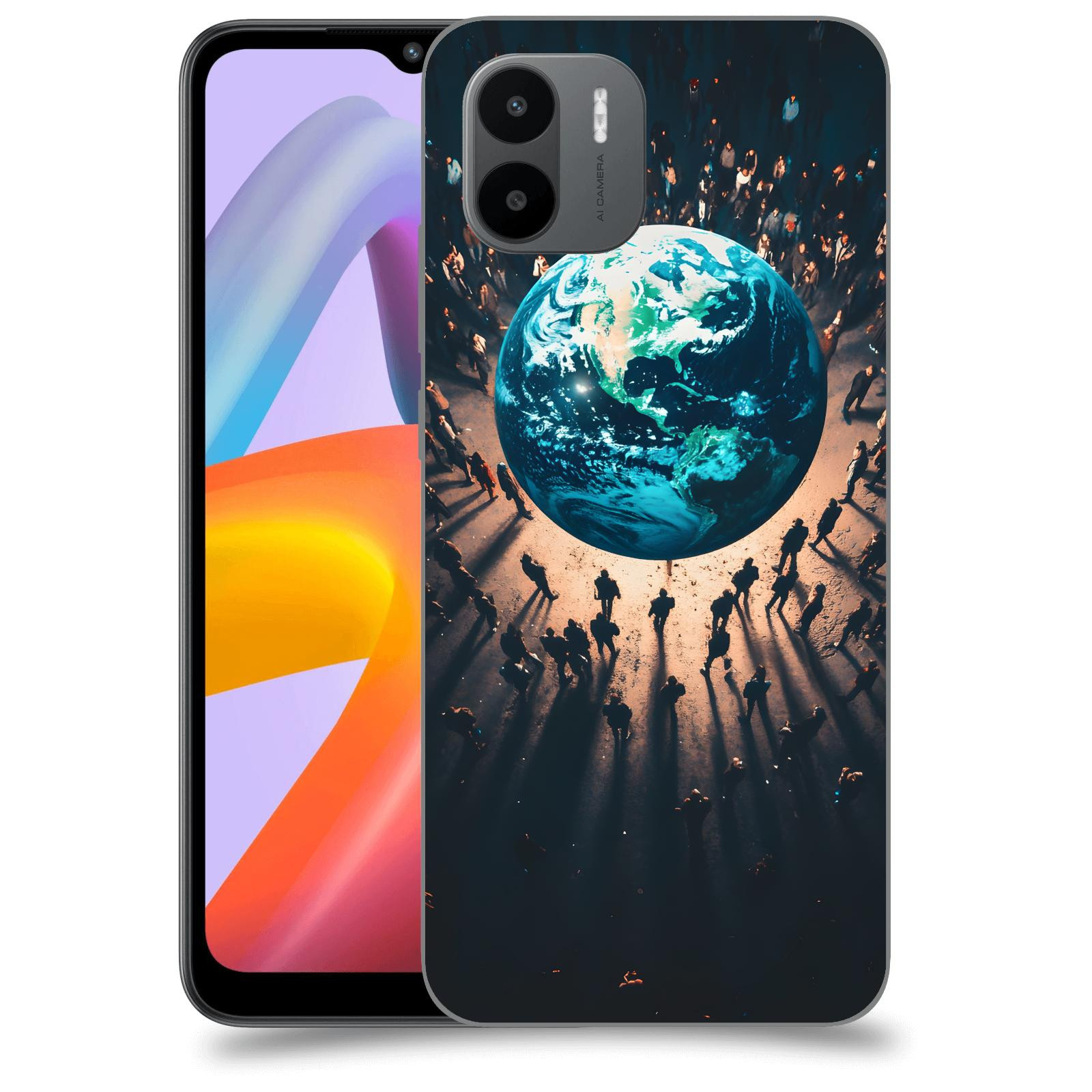 ACOVER Kryt na mobil Xiaomi Redmi A2+ - People around the Earth