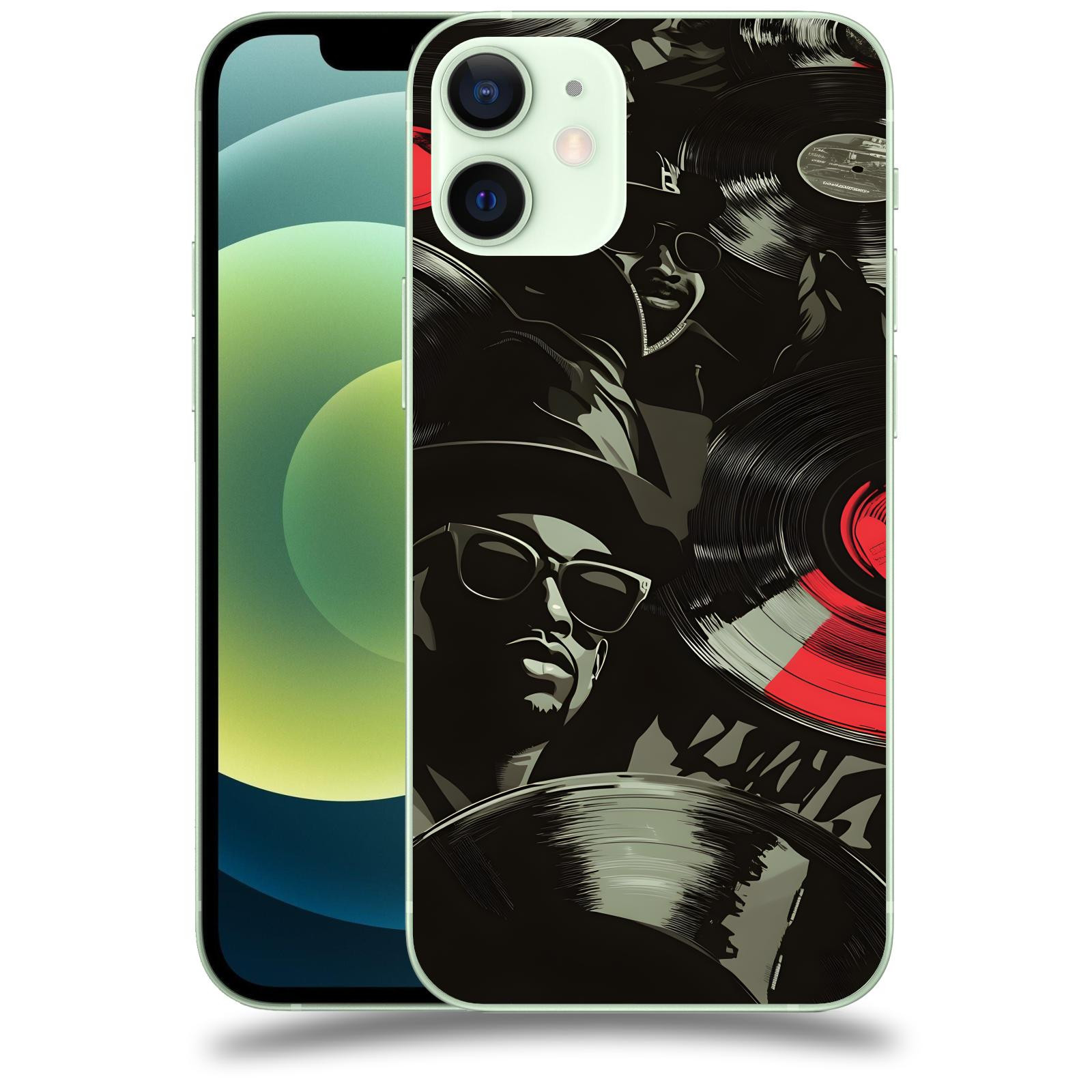 ACOVER Kryt na mobil Apple iPhone 12 mini - Vinyl record 2