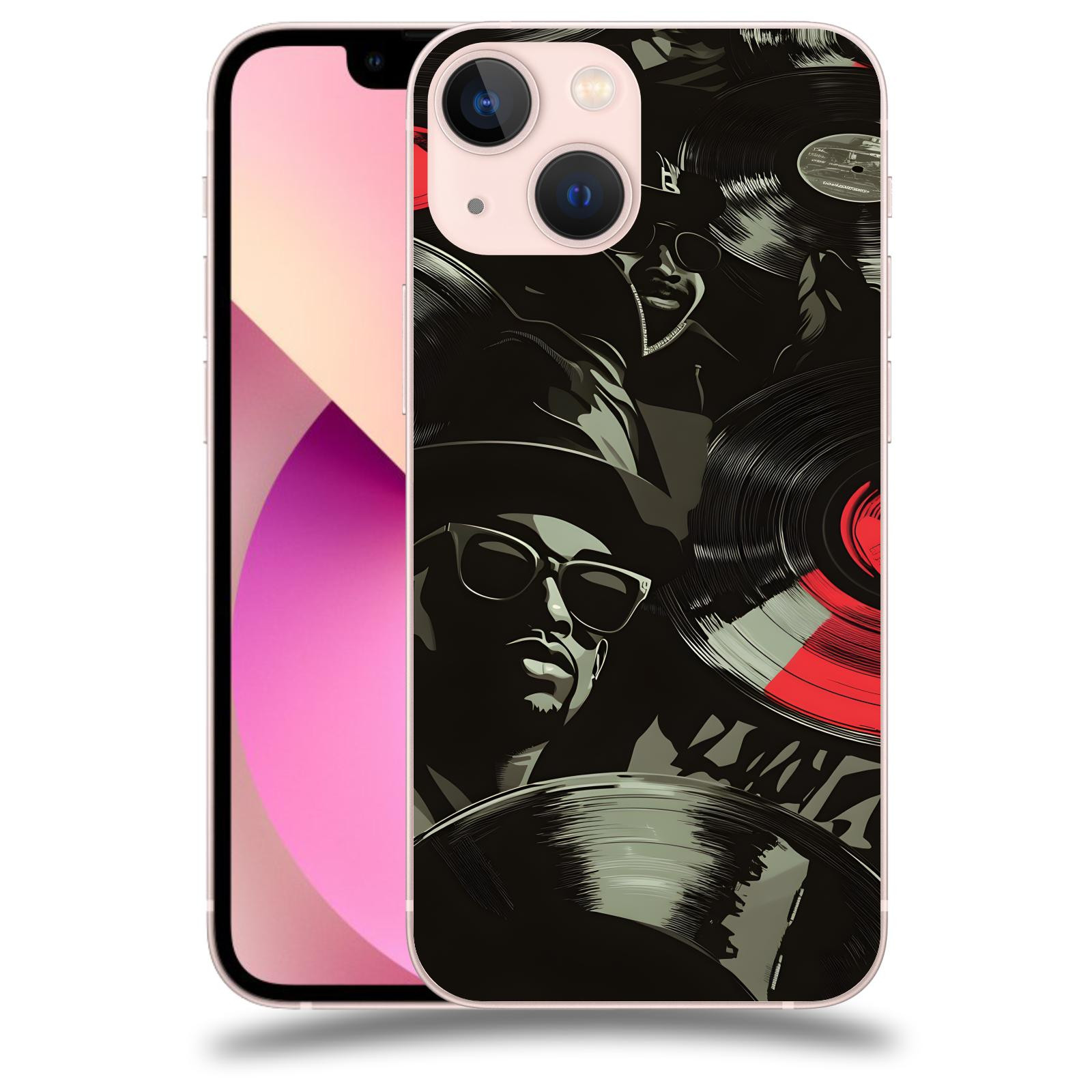 ACOVER Kryt na mobil Apple iPhone 13 mini - Vinyl record 2