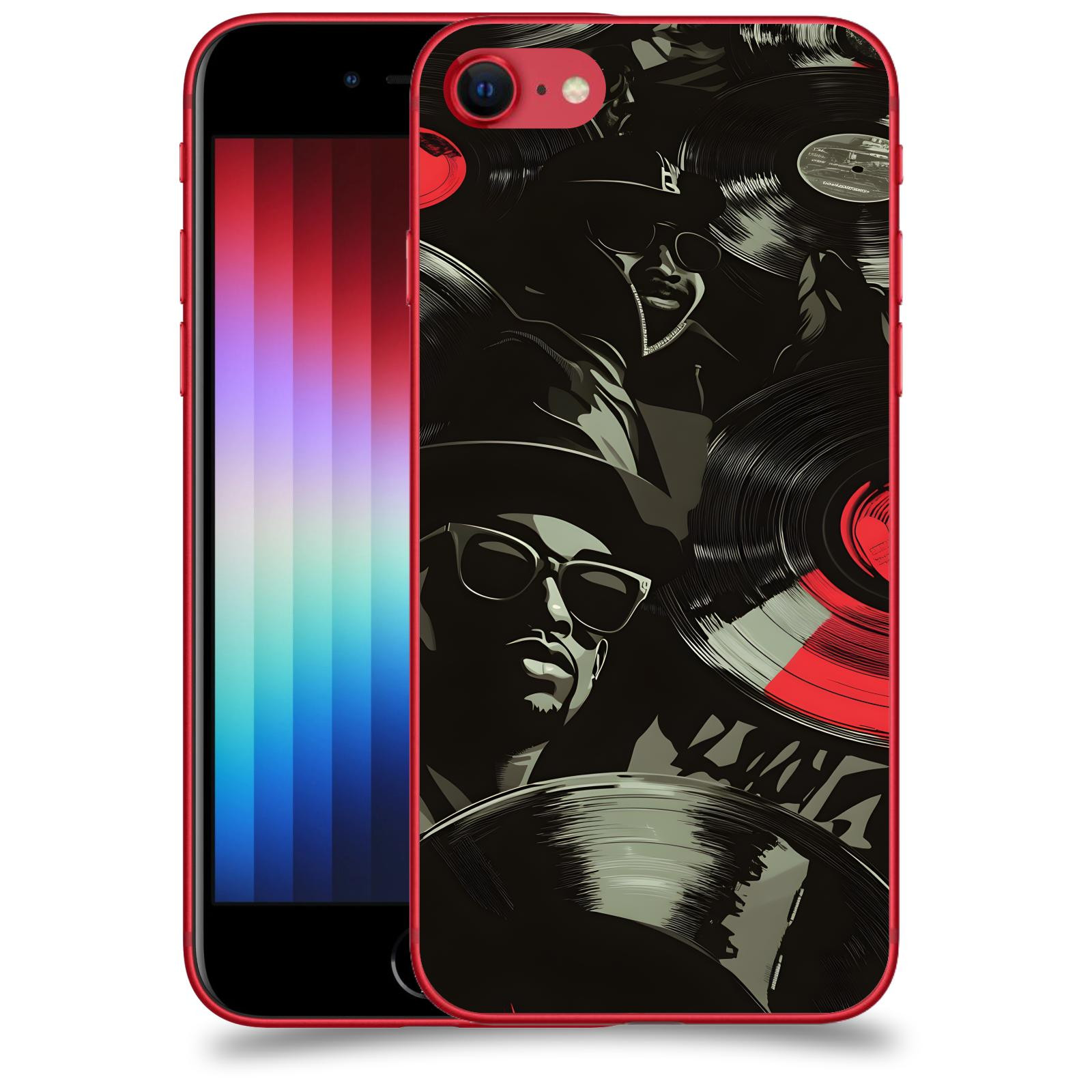 ACOVER Kryt na mobil Apple iPhone SE 2022 - Vinyl record 2