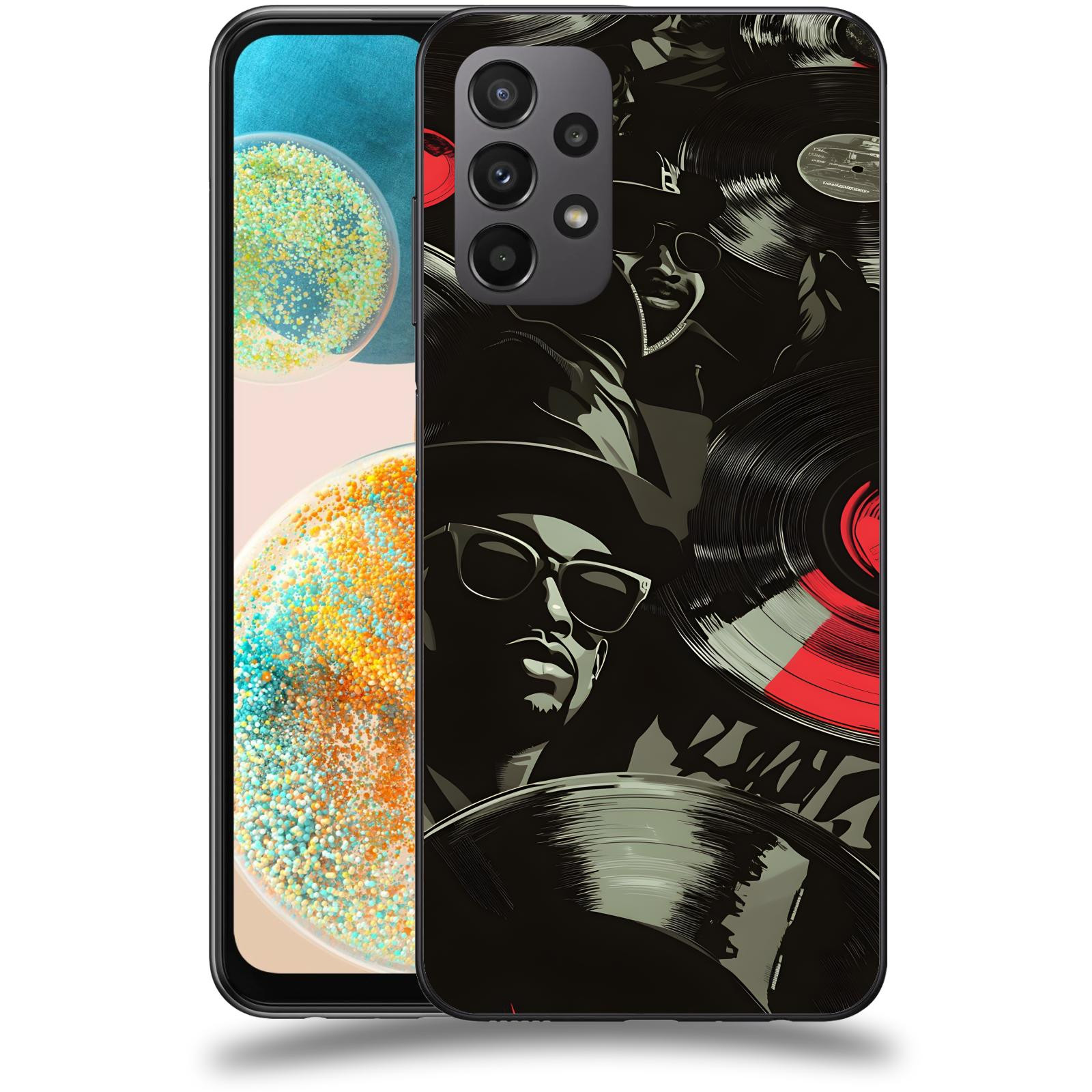ACOVER Kryt na mobil Samsung Galaxy A23 - Vinyl record 2
