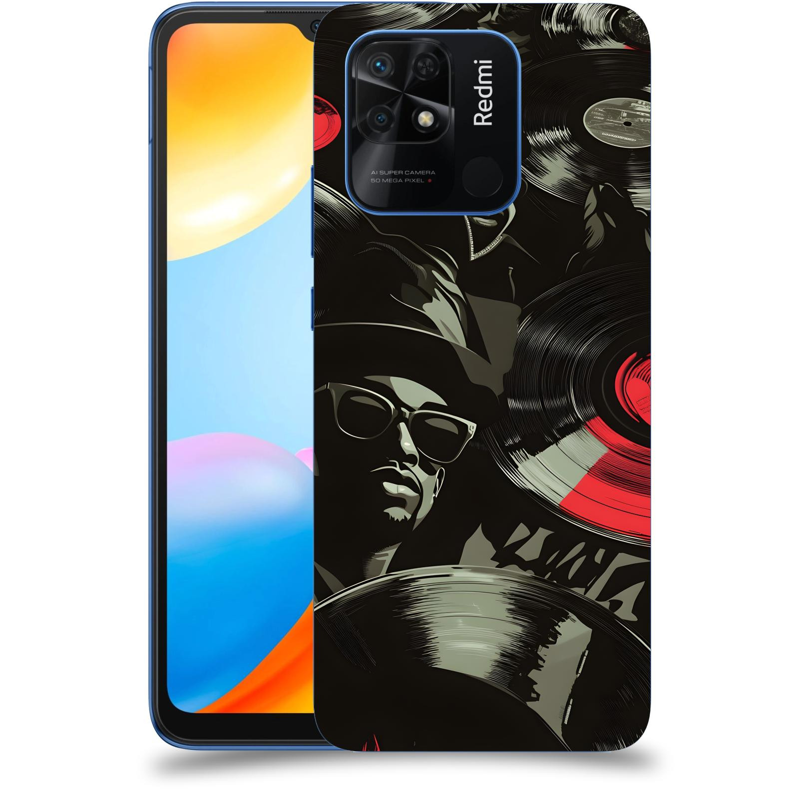 ACOVER Kryt na mobil Xiaomi Redmi 10C - Vinyl record 2