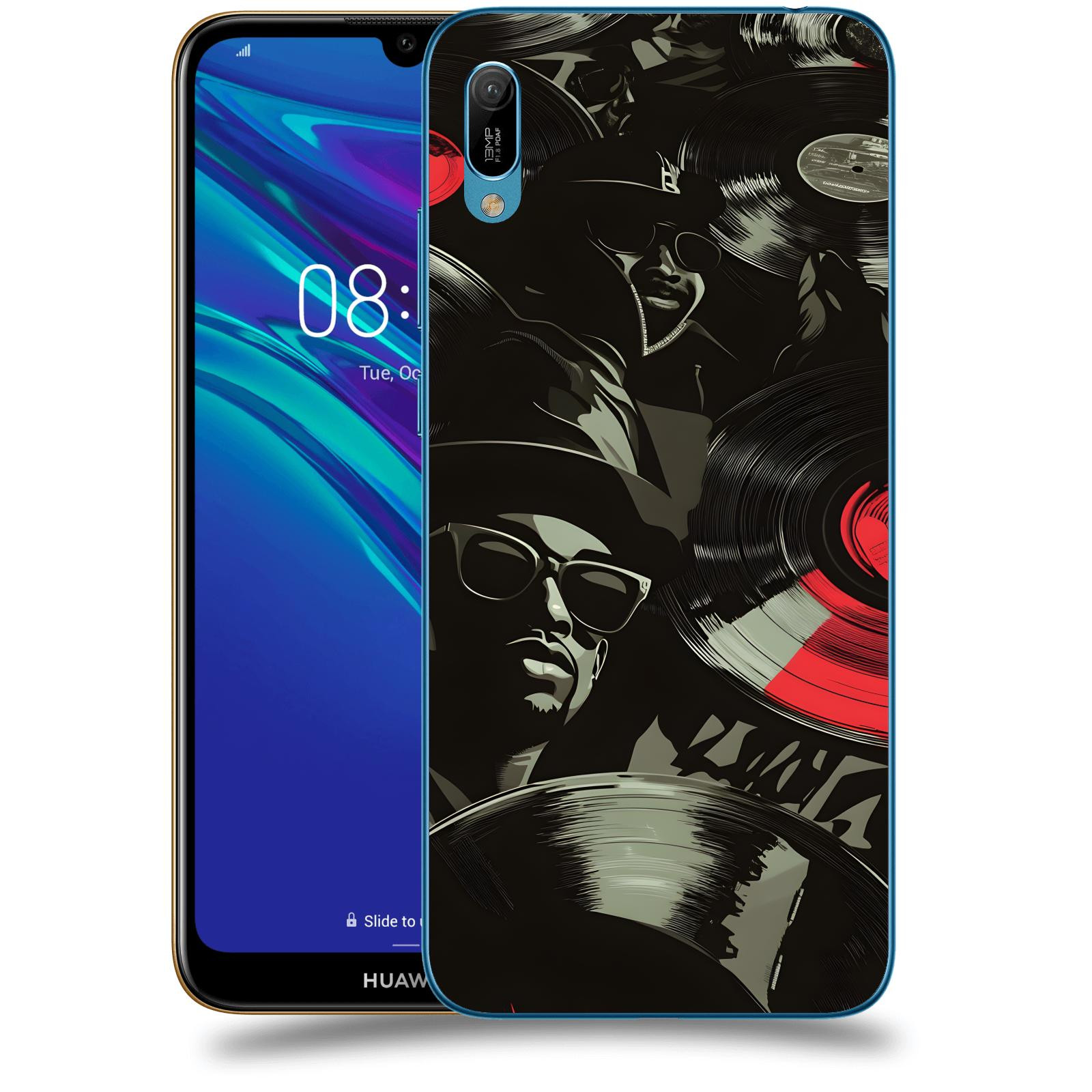ACOVER Kryt na mobil Huawei Y6 2019 - Vinyl record 2