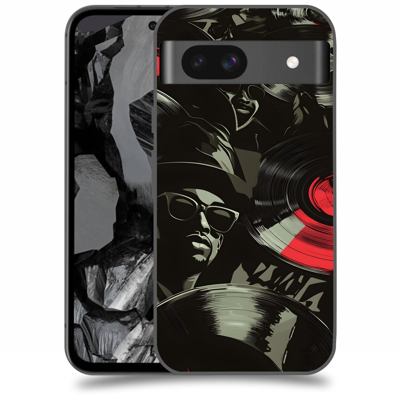 ACOVER Kryt na mobil Google Pixel 8A - Vinyl record 2