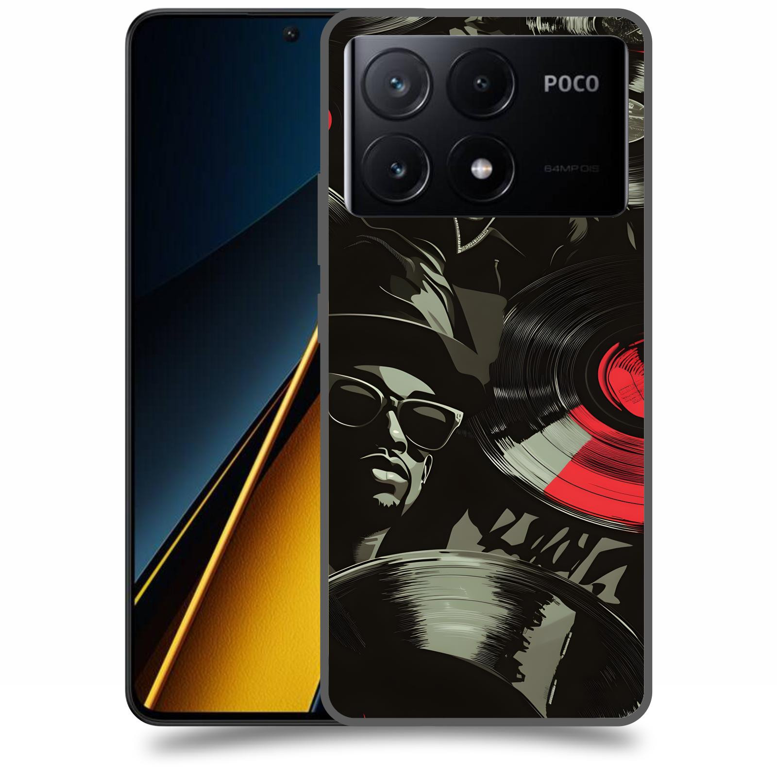 ACOVER Kryt na mobil Poco X6 Pro 5G - Vinyl record 2