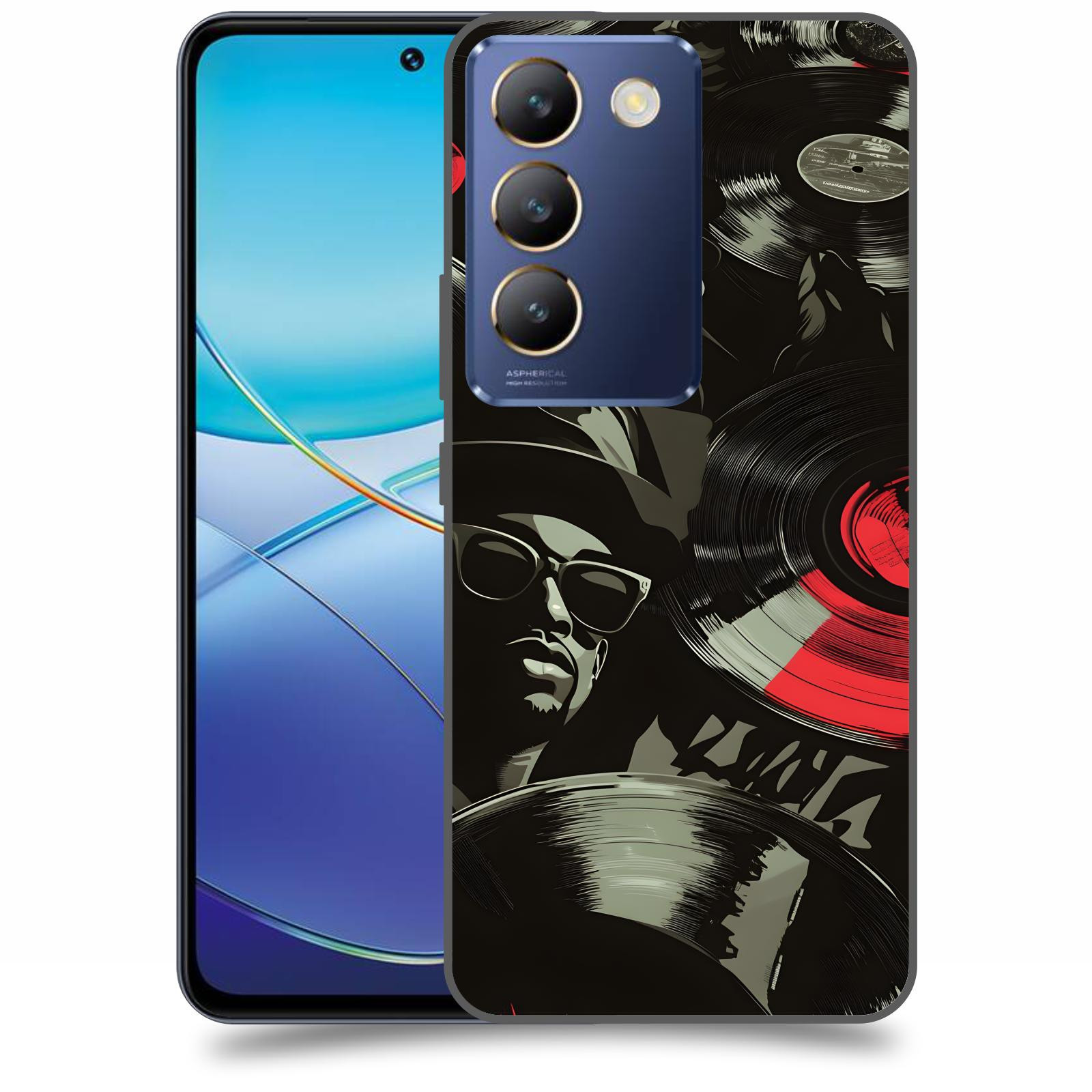 ACOVER Kryt na mobil Vivo V40SE - Vinyl record 2