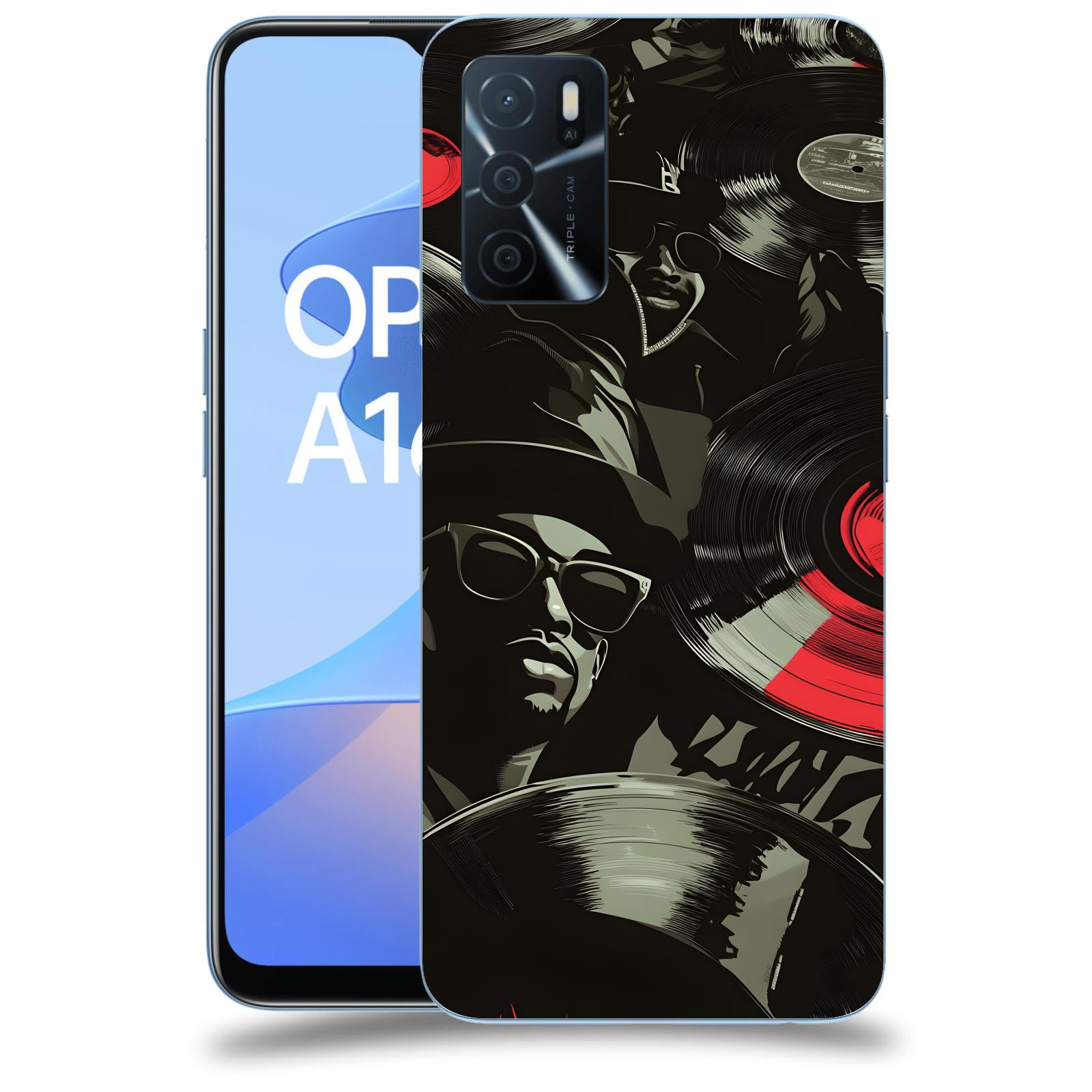 ACOVER Kryt na mobil OPPO A16s - Vinyl record 2