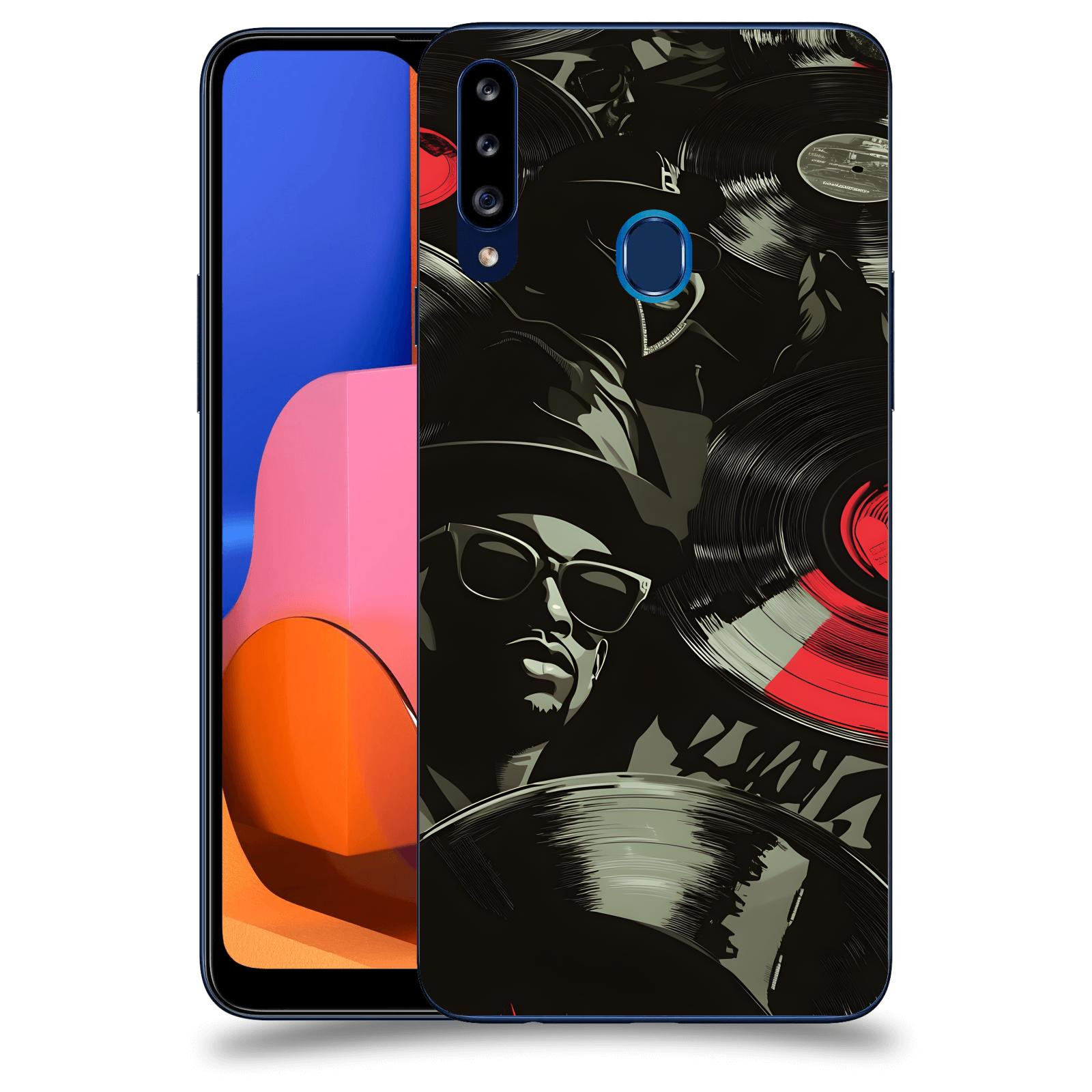 ACOVER Kryt na mobil Samsung Galaxy A20s - Vinyl record 2