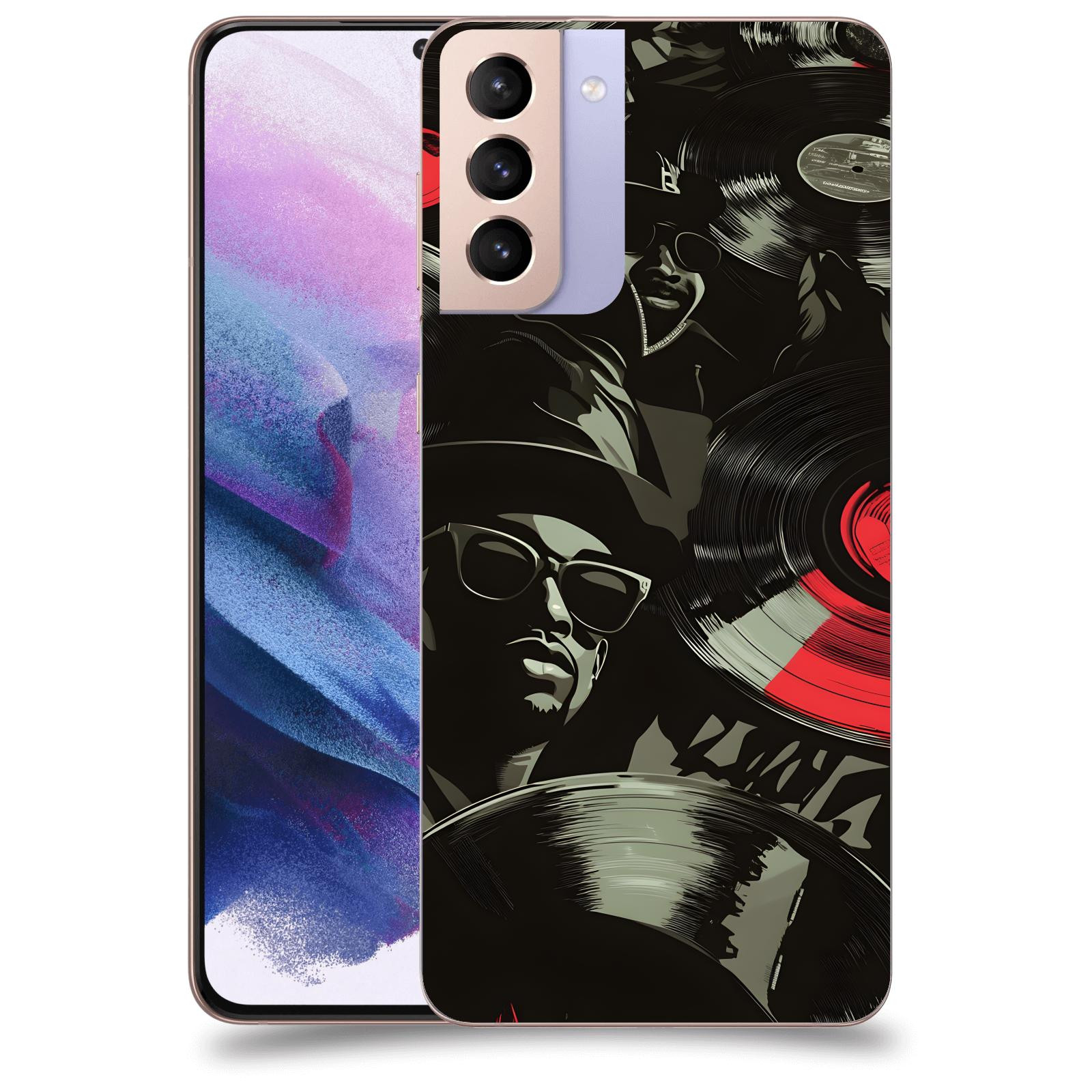 ACOVER Kryt na mobil Samsung Galaxy S21+ G996F - Vinyl record 2