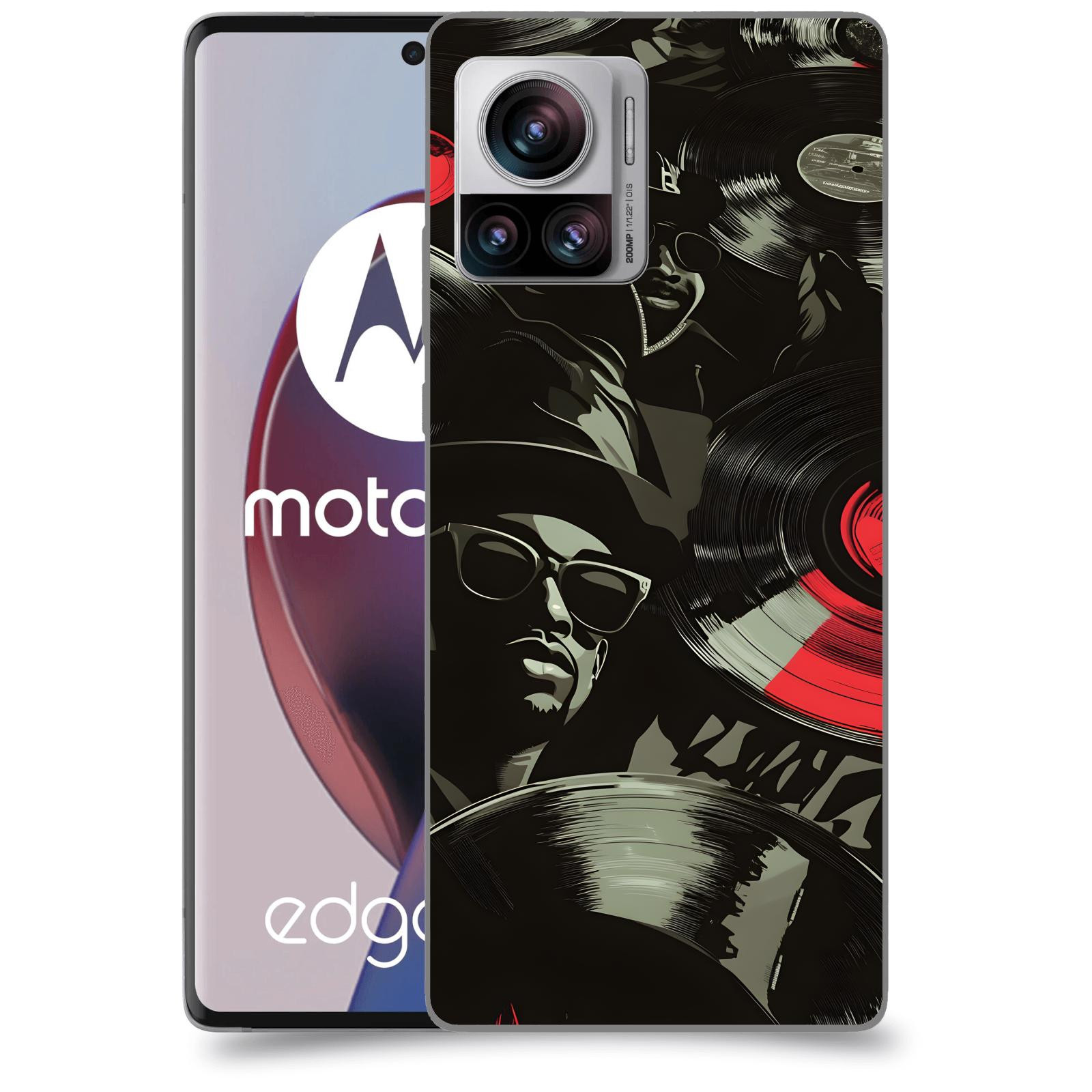 ACOVER Kryt na mobil Motorola Edge 30 Ultra - Vinyl record 2
