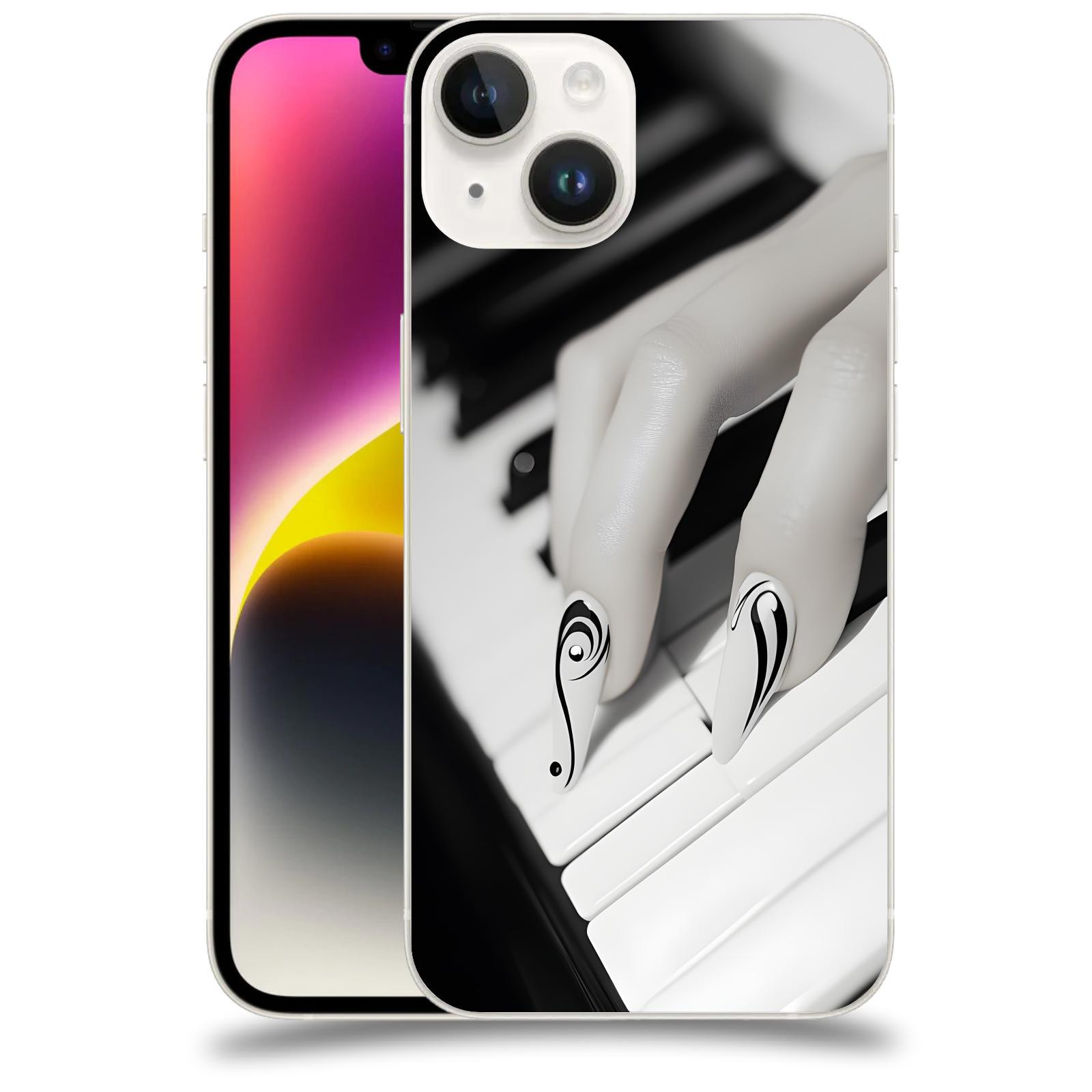 ACOVER Kryt na mobil Apple iPhone 14 - Piano