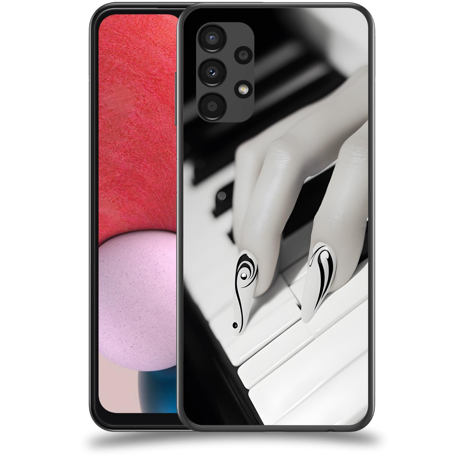 ACOVER Kryt na mobil Samsung Galaxy A13 4G A135 - Piano