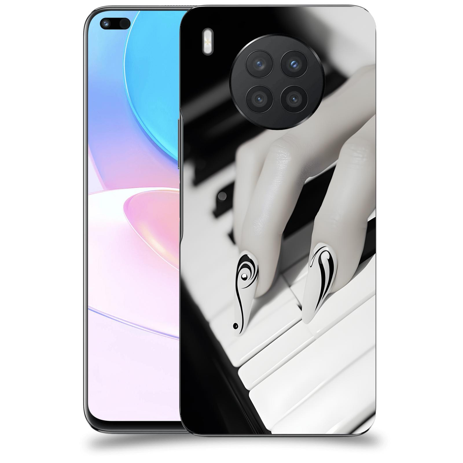 ACOVER Kryt na mobil Honor 50 Lite - Piano