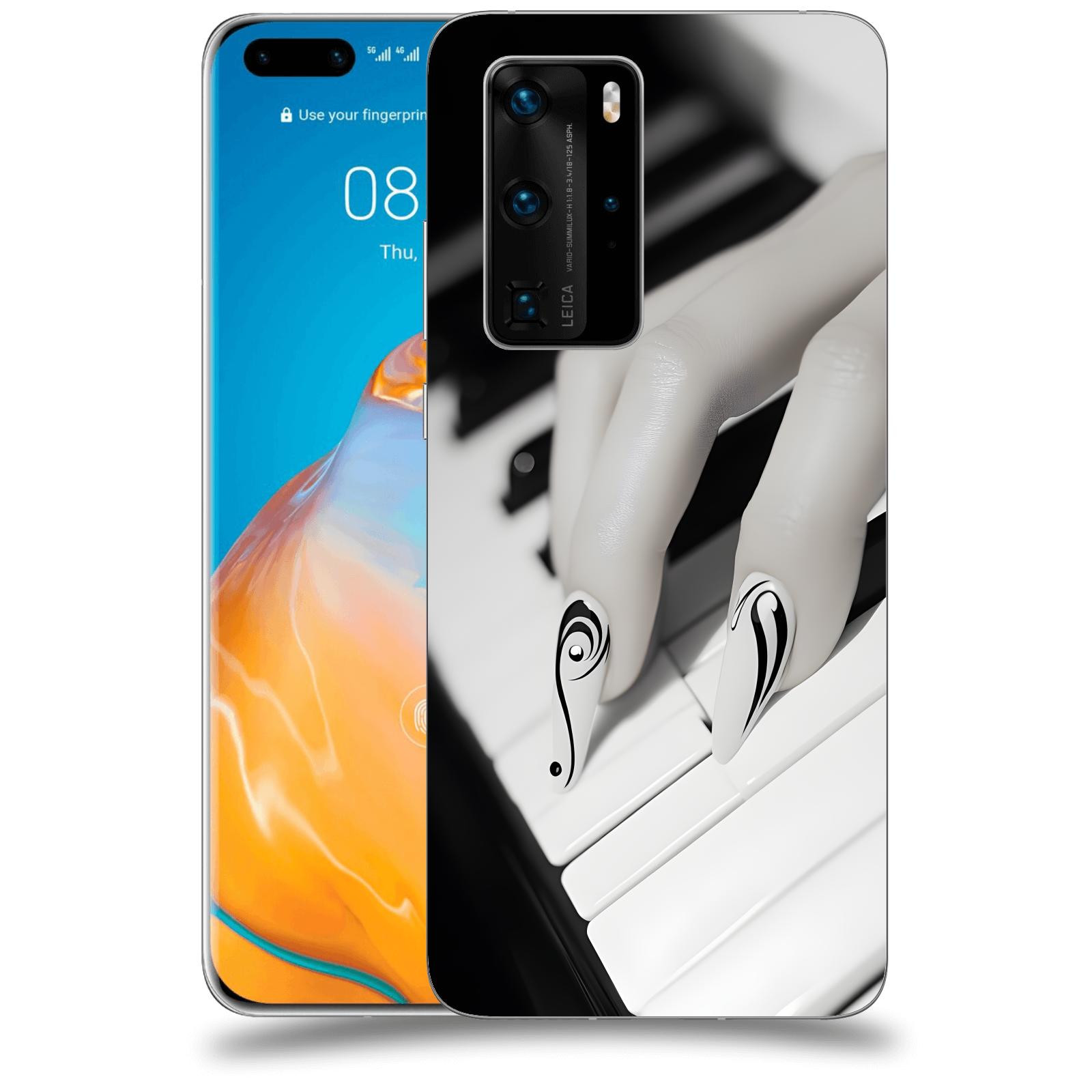 ACOVER Kryt na mobil Huawei P40 - Piano