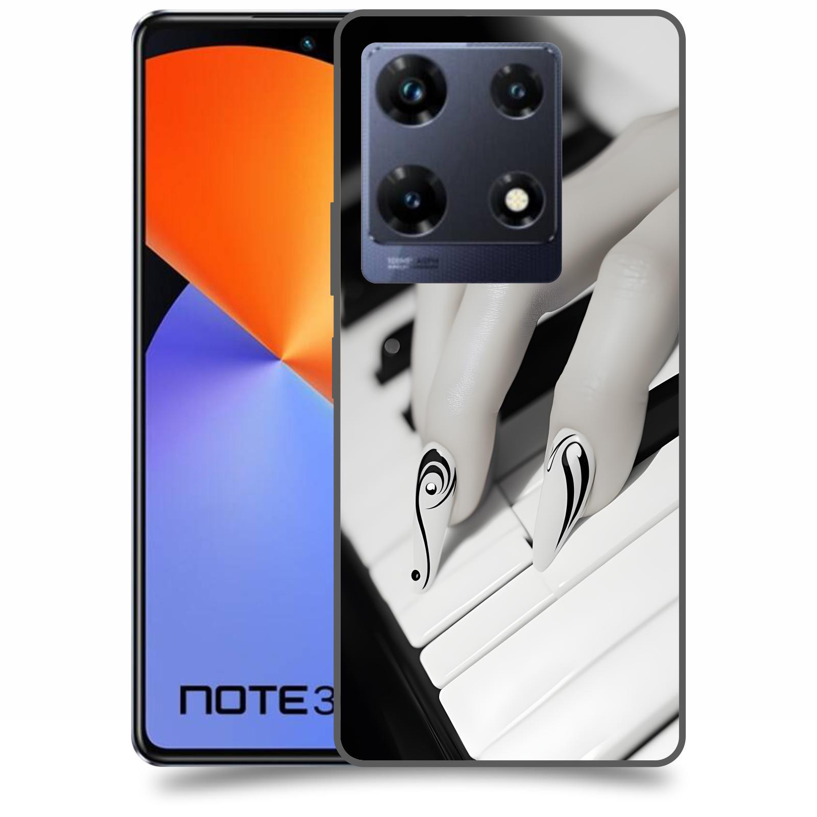 ACOVER Kryt na mobil Infinix Note 30 PRO - Piano