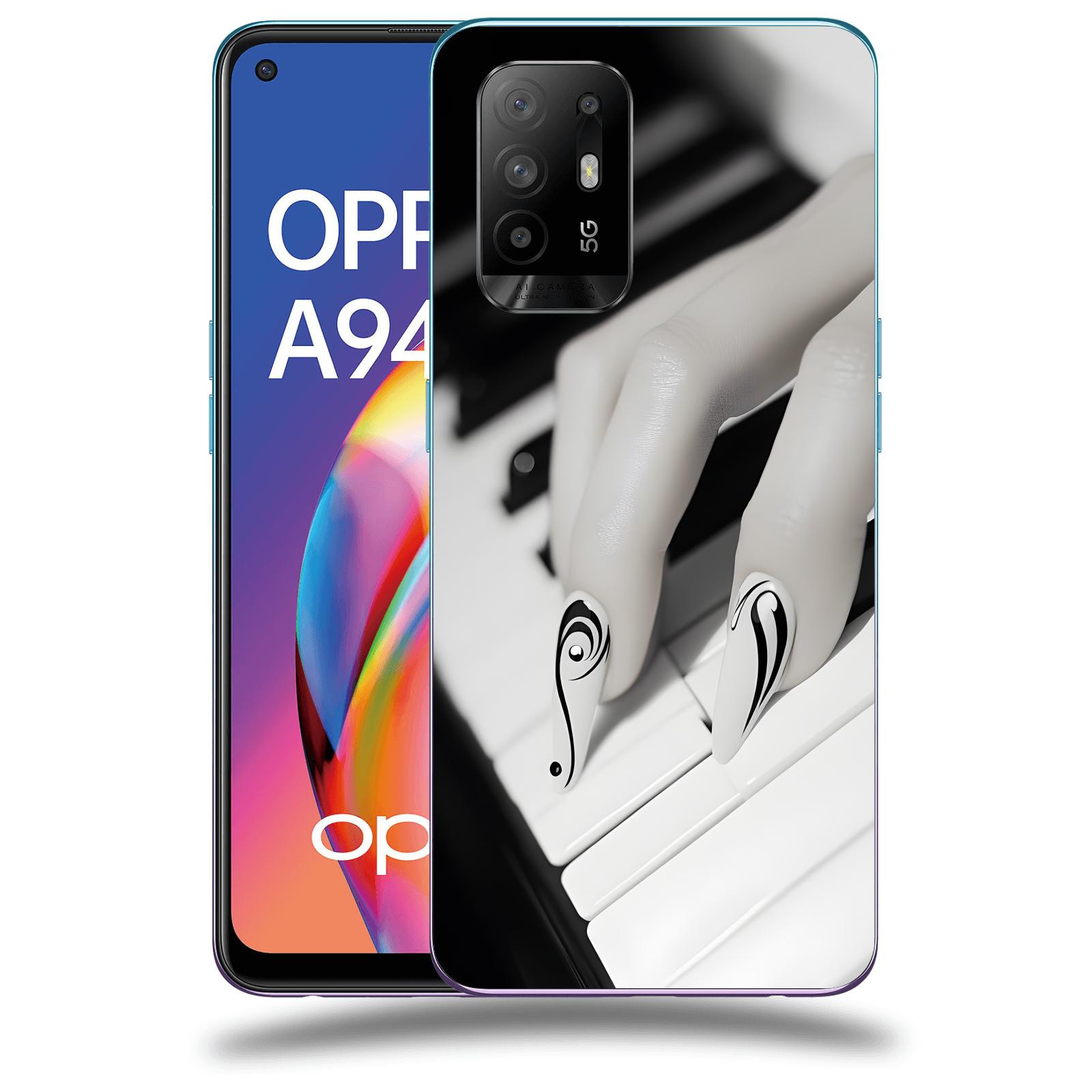 ACOVER Kryt na mobil OPPO A94 5G - Piano