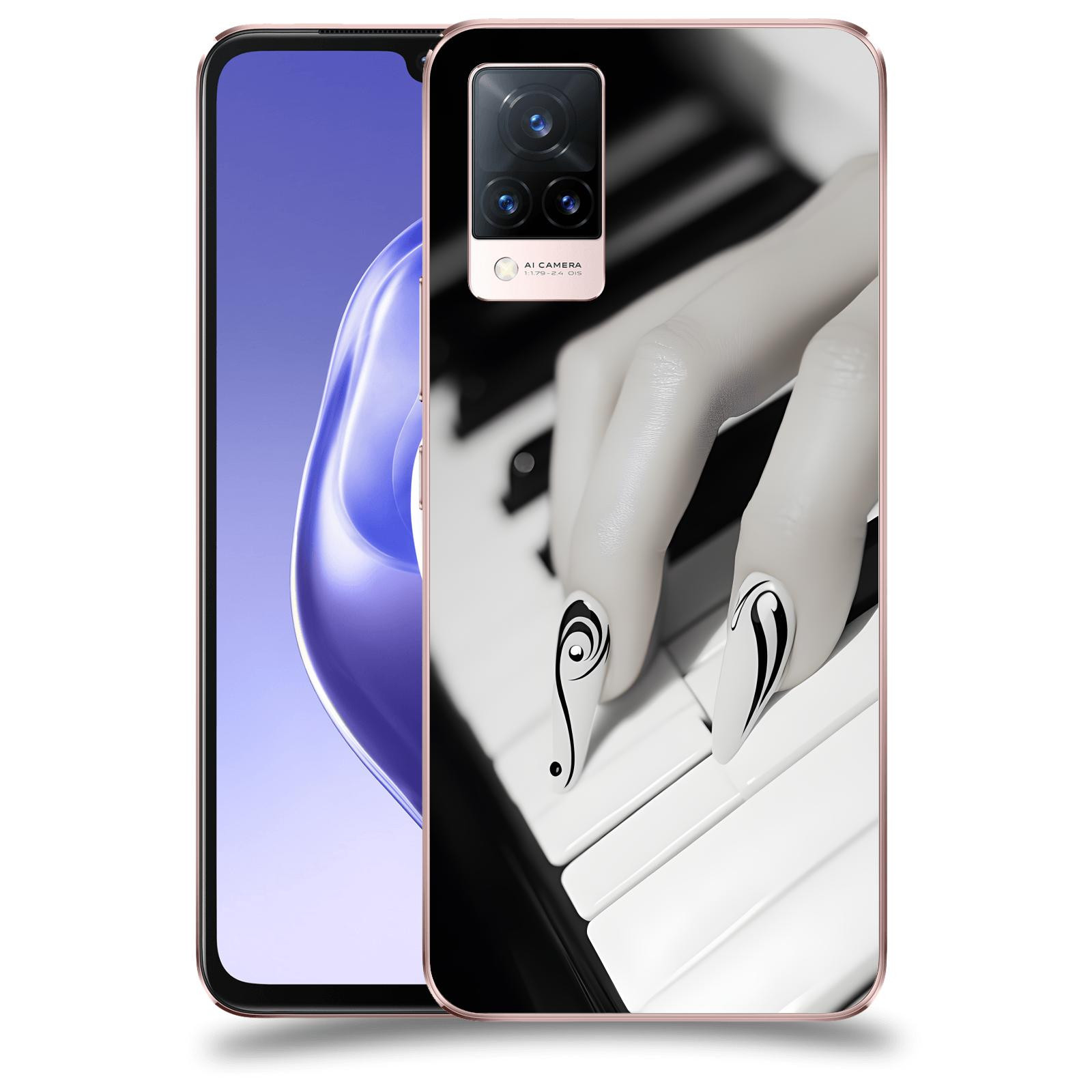 ACOVER Kryt na mobil Vivo V21 5G - Piano