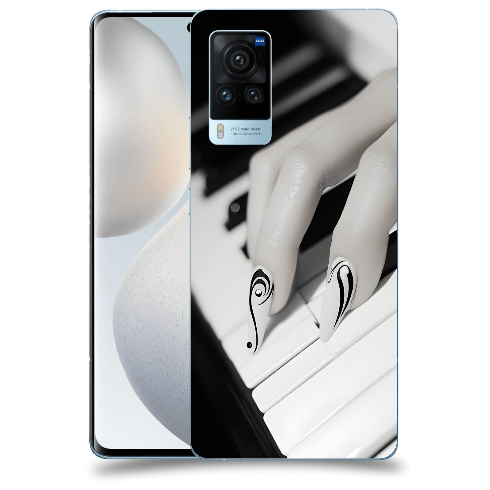 ACOVER Kryt na mobil Vivo X60 Pro 5G - Piano