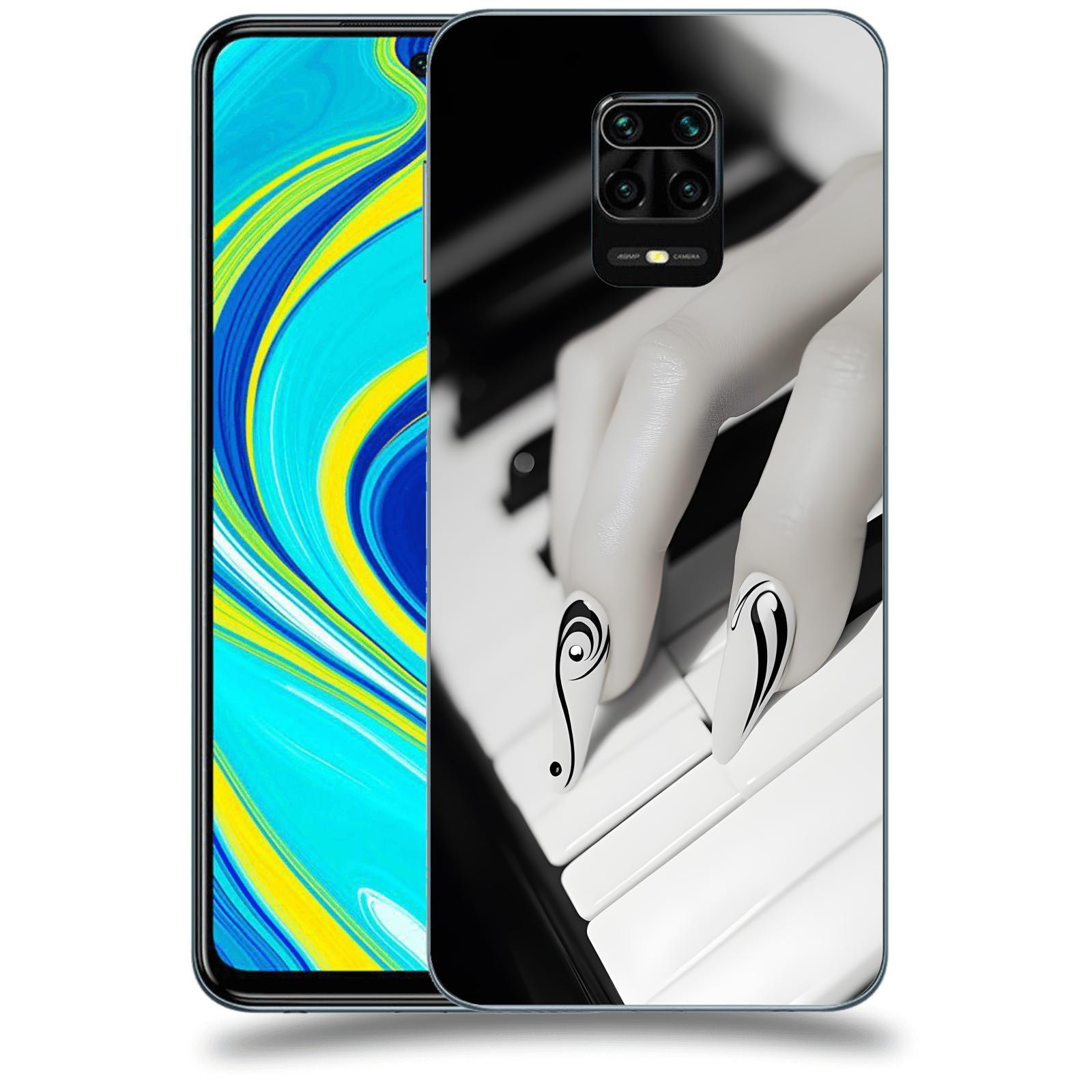 ACOVER Kryt na mobil Xiaomi Redmi Note 9S - Piano
