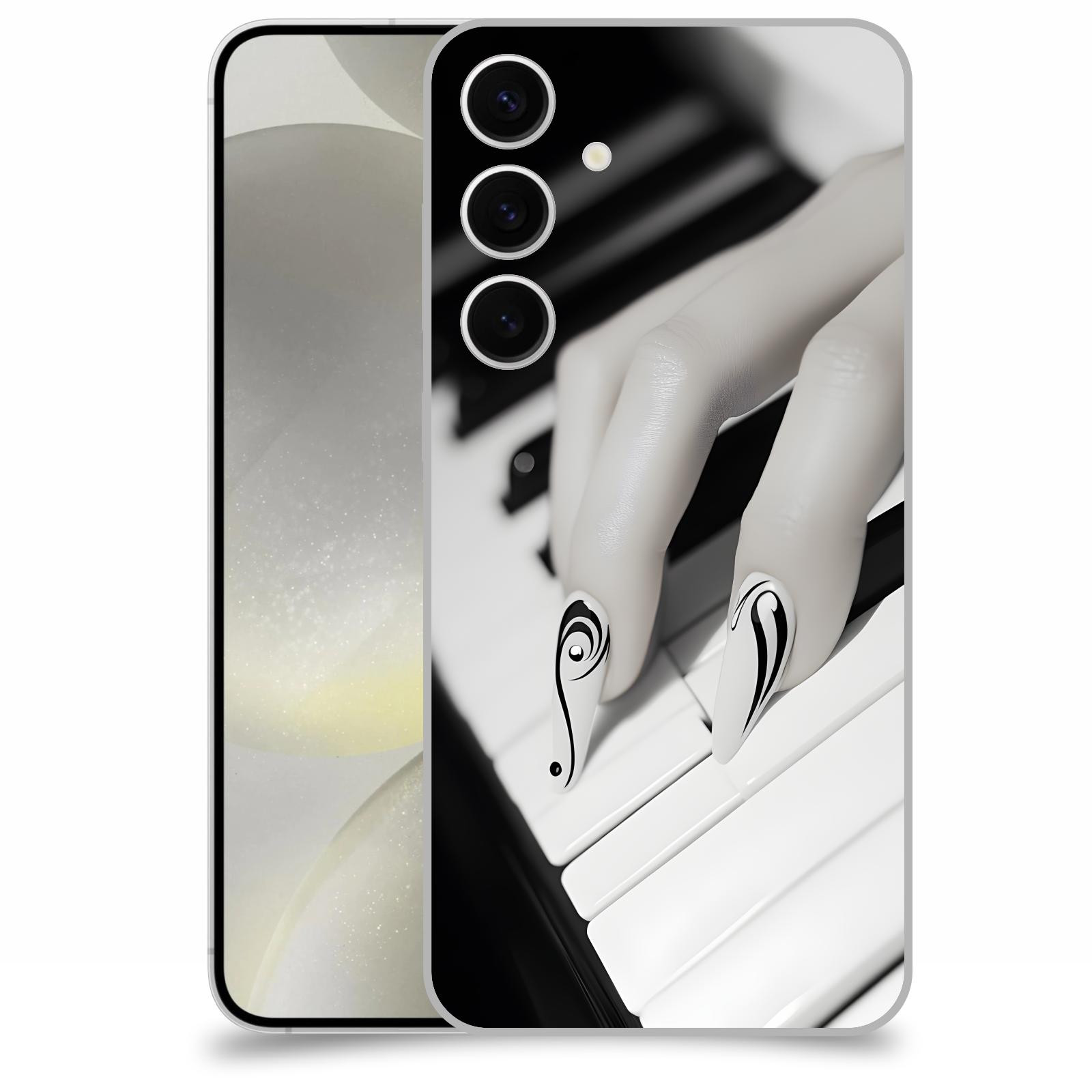 ACOVER Kryt na mobil Samsung Galaxy S24+ - Piano