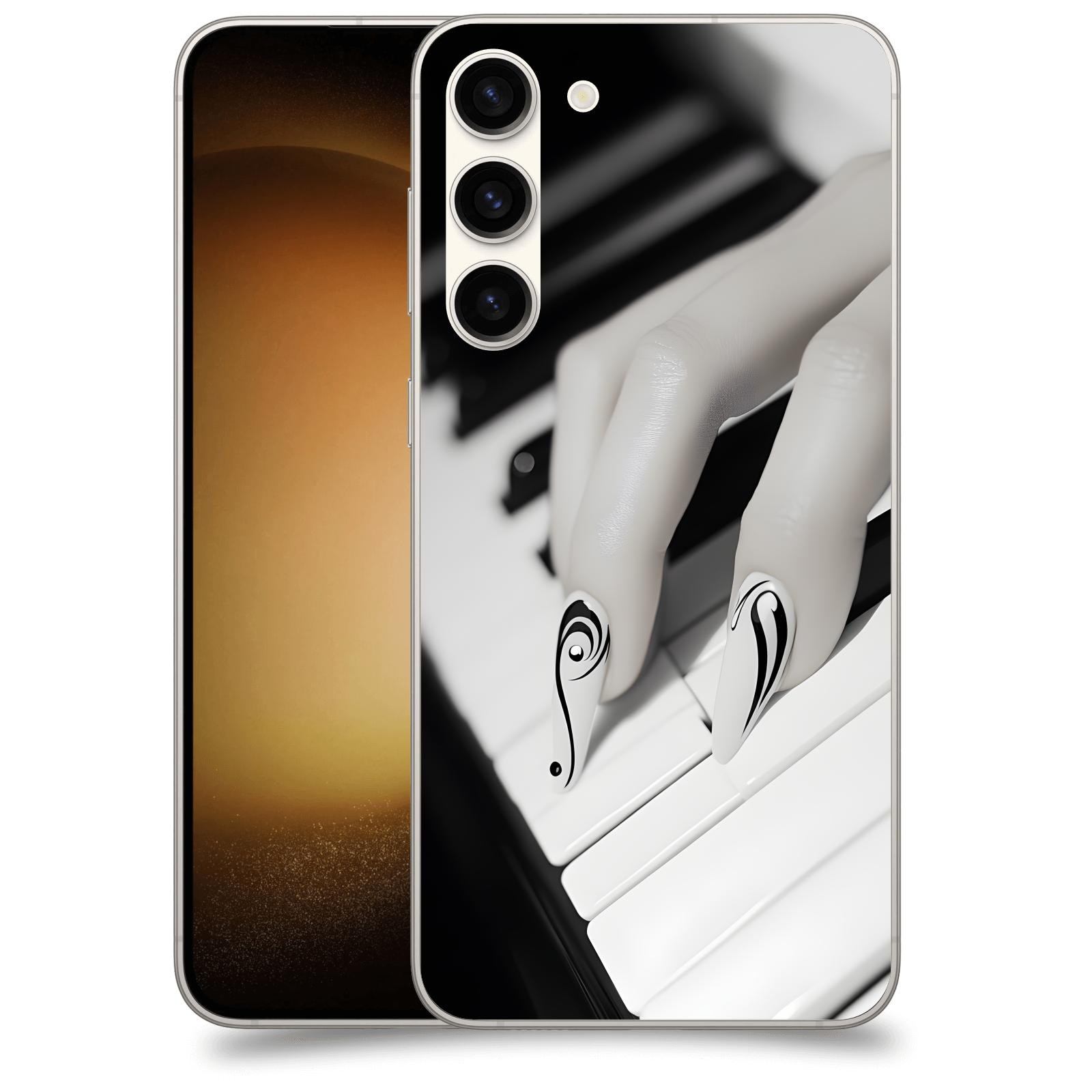 ACOVER Kryt na mobil Samsung Galaxy S23+ 5G - Piano