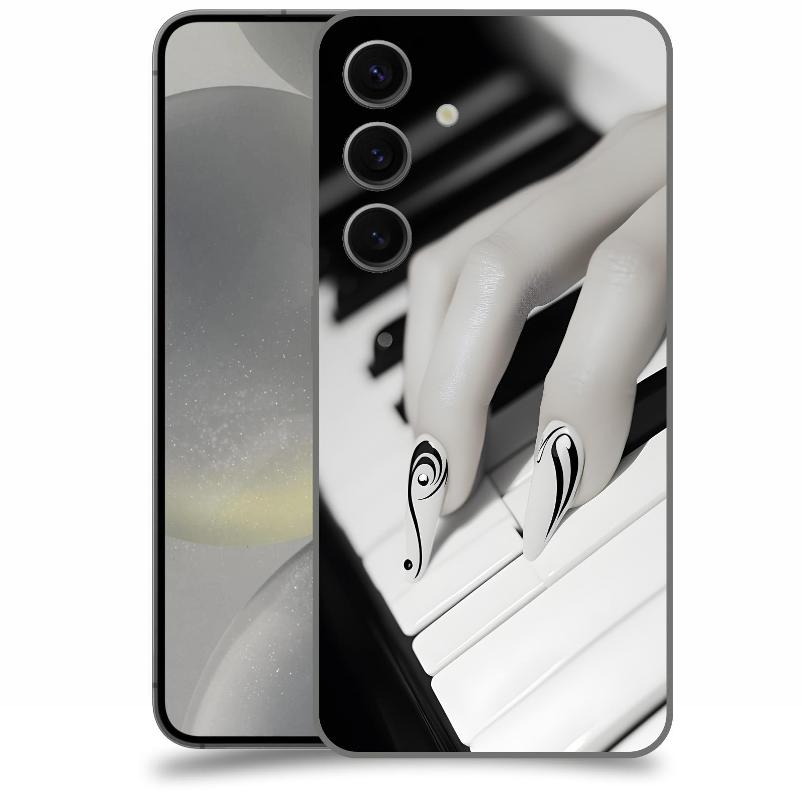 ACOVER Kryt na mobil Samsung Galaxy S24 - Piano