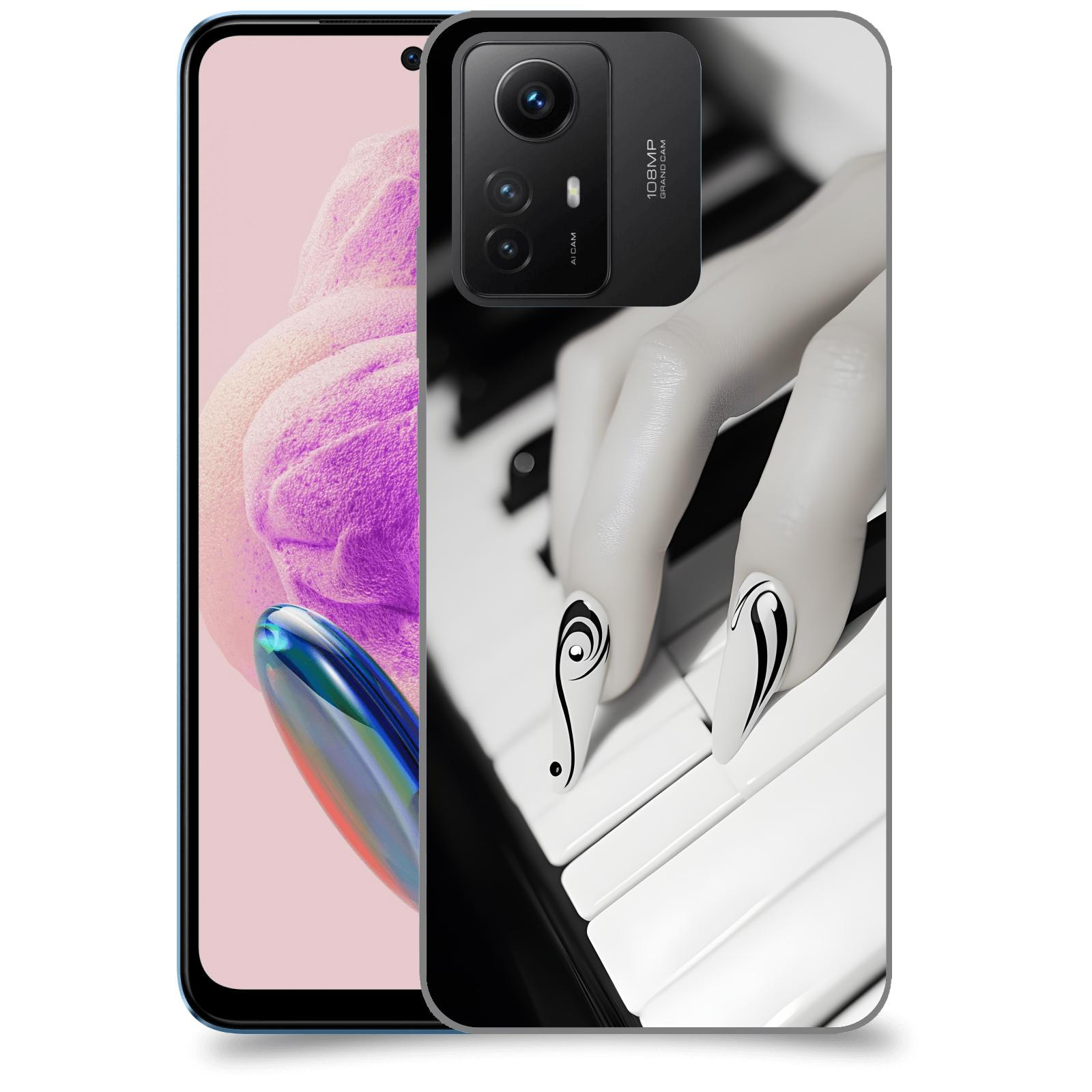 ACOVER Kryt na mobil Xiaomi Redmi Note 12S - Piano