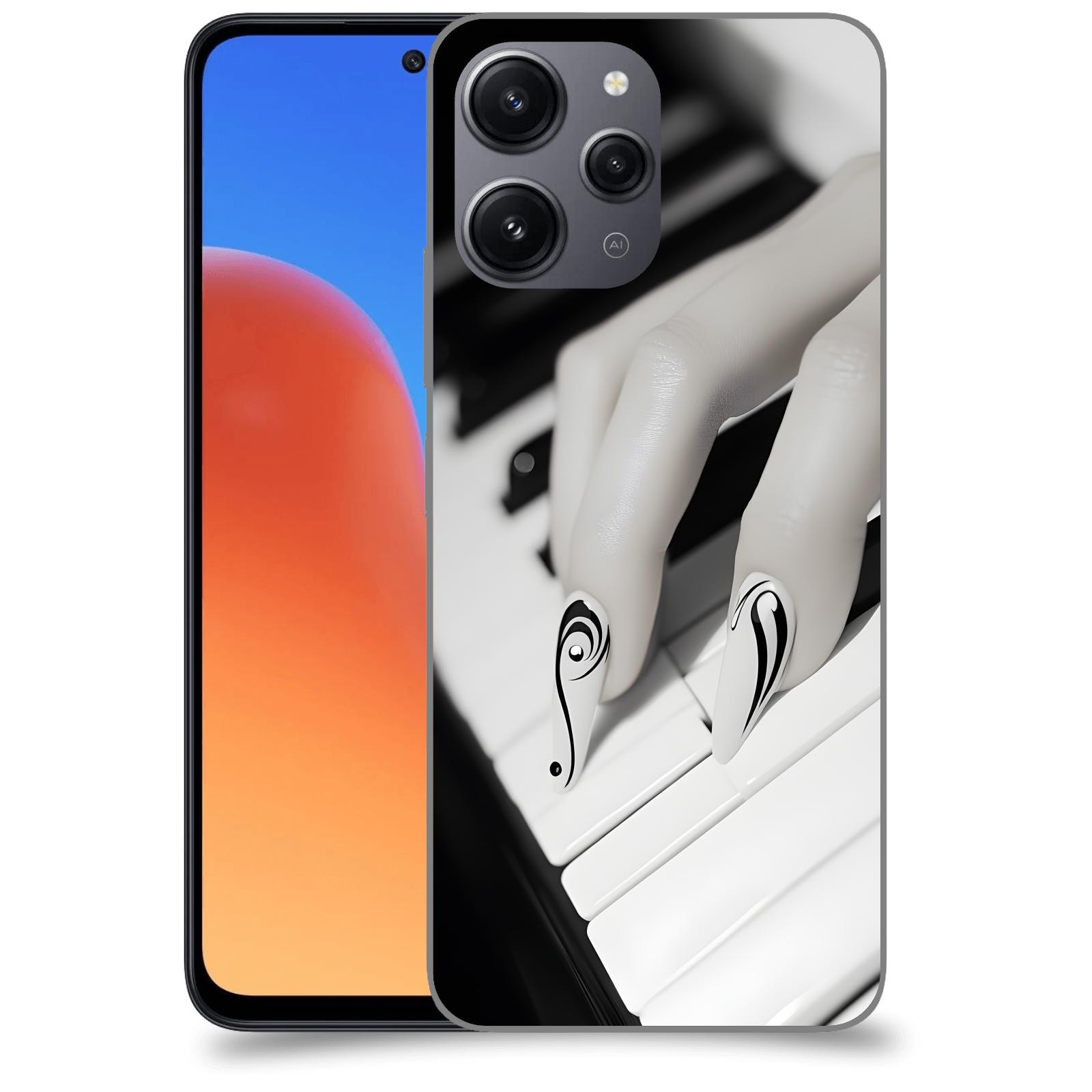 ACOVER Kryt na mobil Xiaomi Redmi 12 - Piano