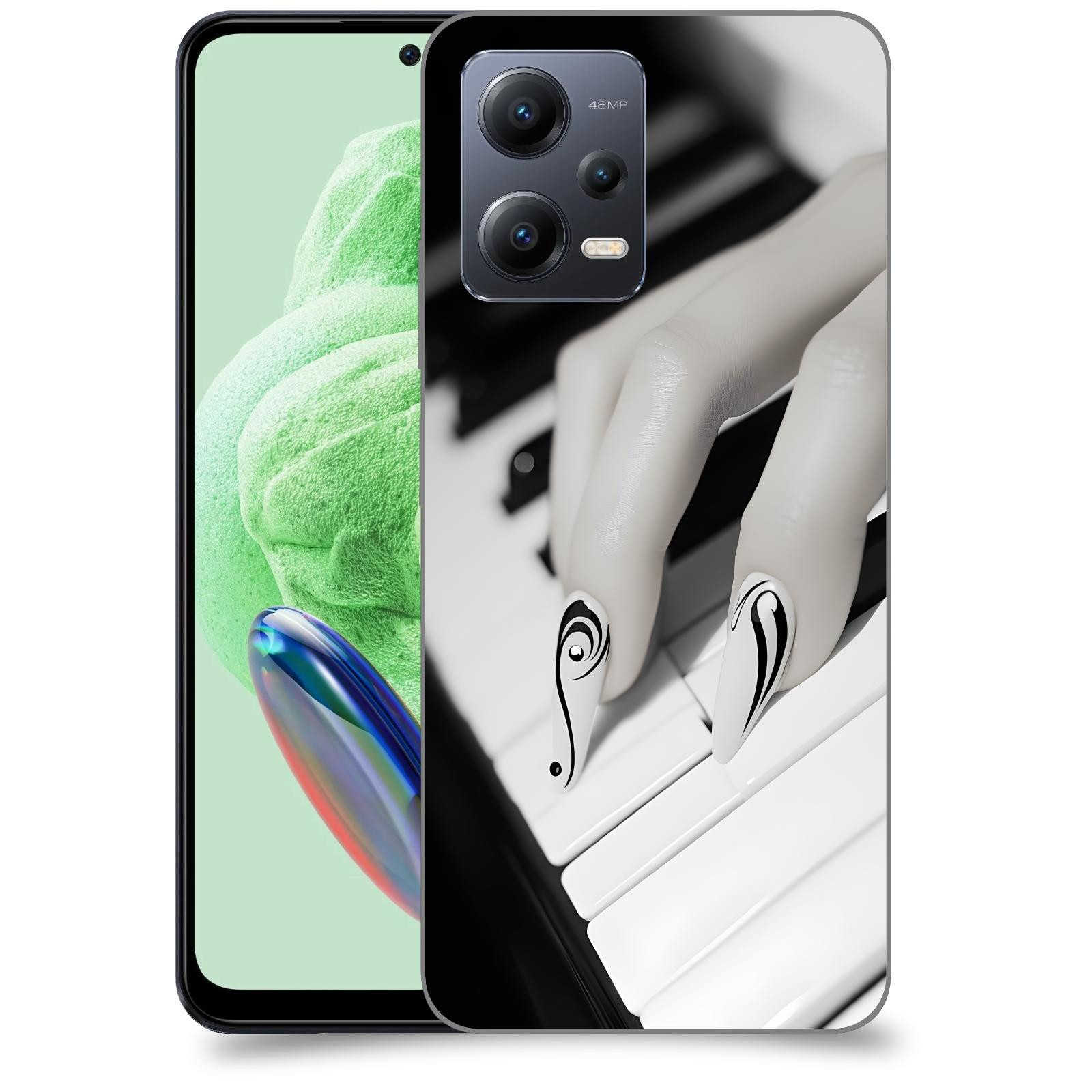 ACOVER Kryt na mobil Xiaomi Redmi Note 12 PRO 5G - Piano