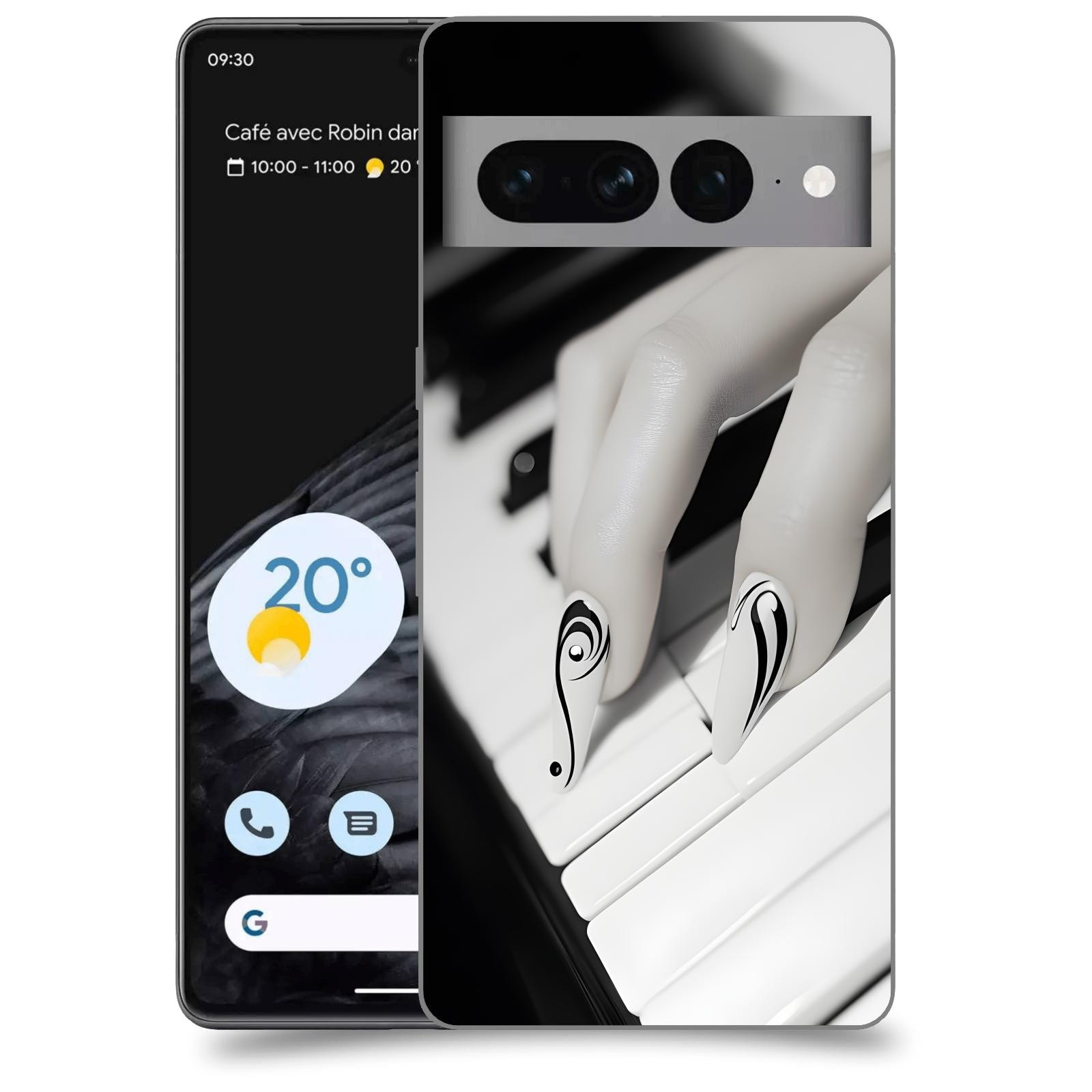 ACOVER Kryt na mobil Google pixel 7 pro - Piano
