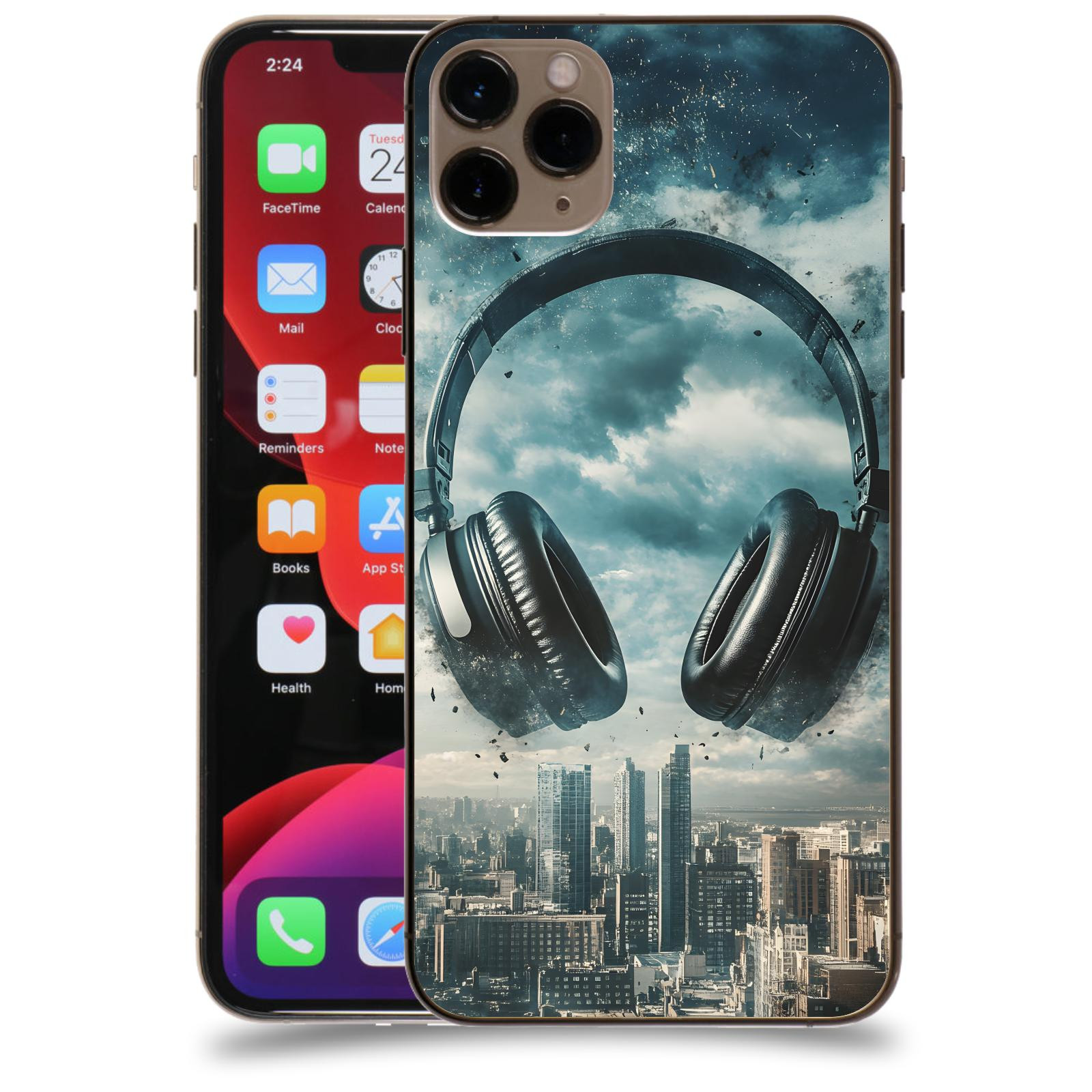 ACOVER Kryt na mobil Apple iPhone 11 Pro Max - Sluchátka