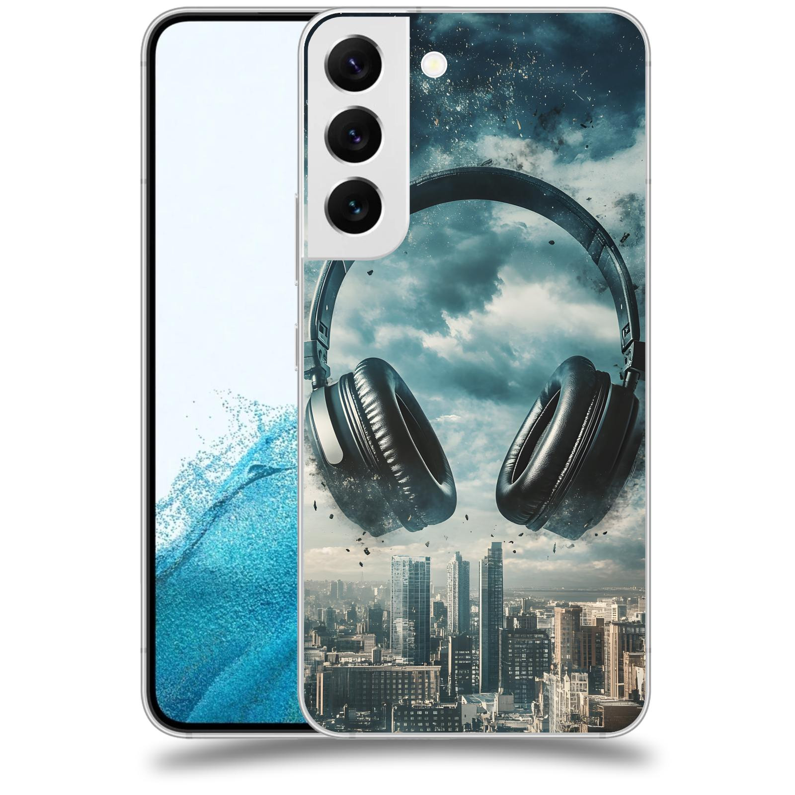ACOVER Kryt na mobil Samsung Galaxy S22 5G - Sluchátka