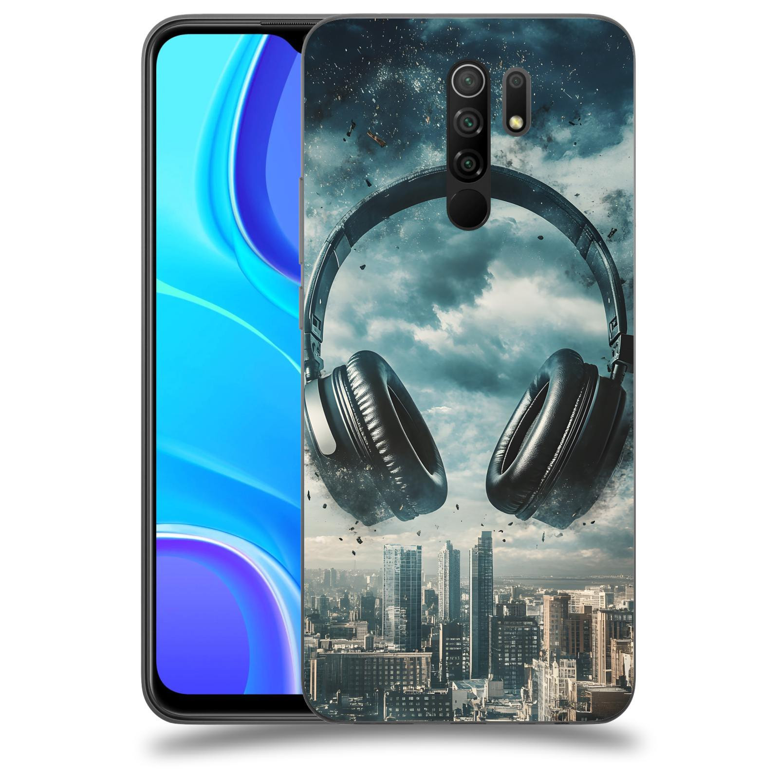 ACOVER Kryt na mobil Xiaomi Redmi 9 - Sluchátka