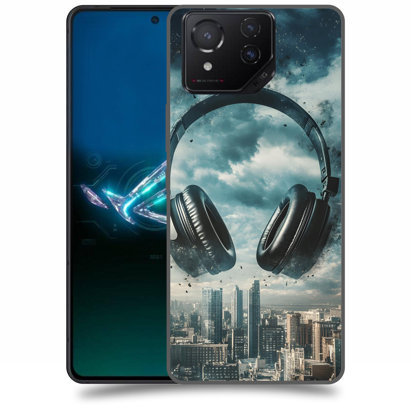 ACOVER Kryt na mobil Asus ROG Phone 8 - Sluchátka